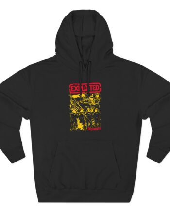 The Exploited Disorder Three-Panel Fleece Hoodie