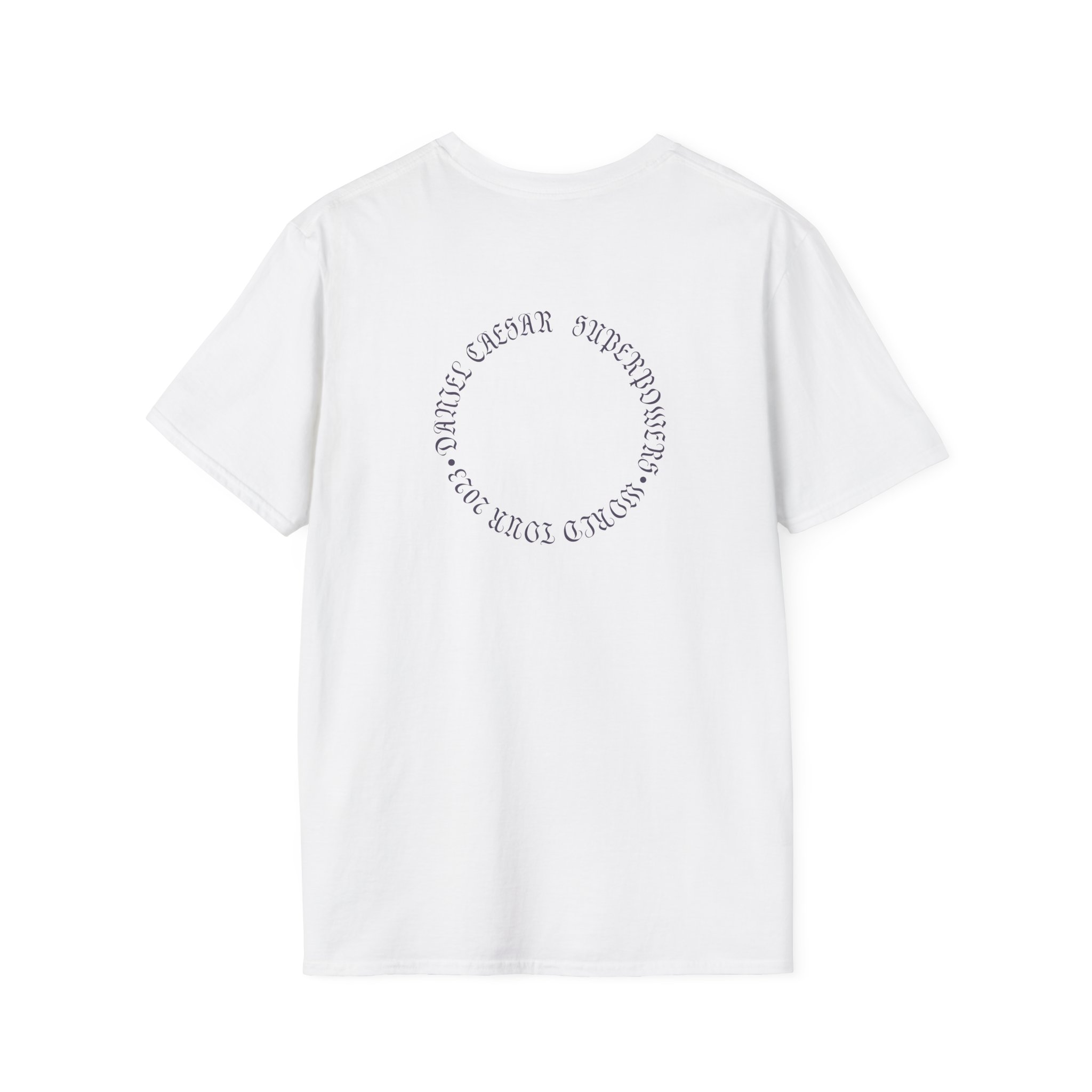 Daniel Caesar Superpowers World Tour Unisex Softstyle T-Shirt