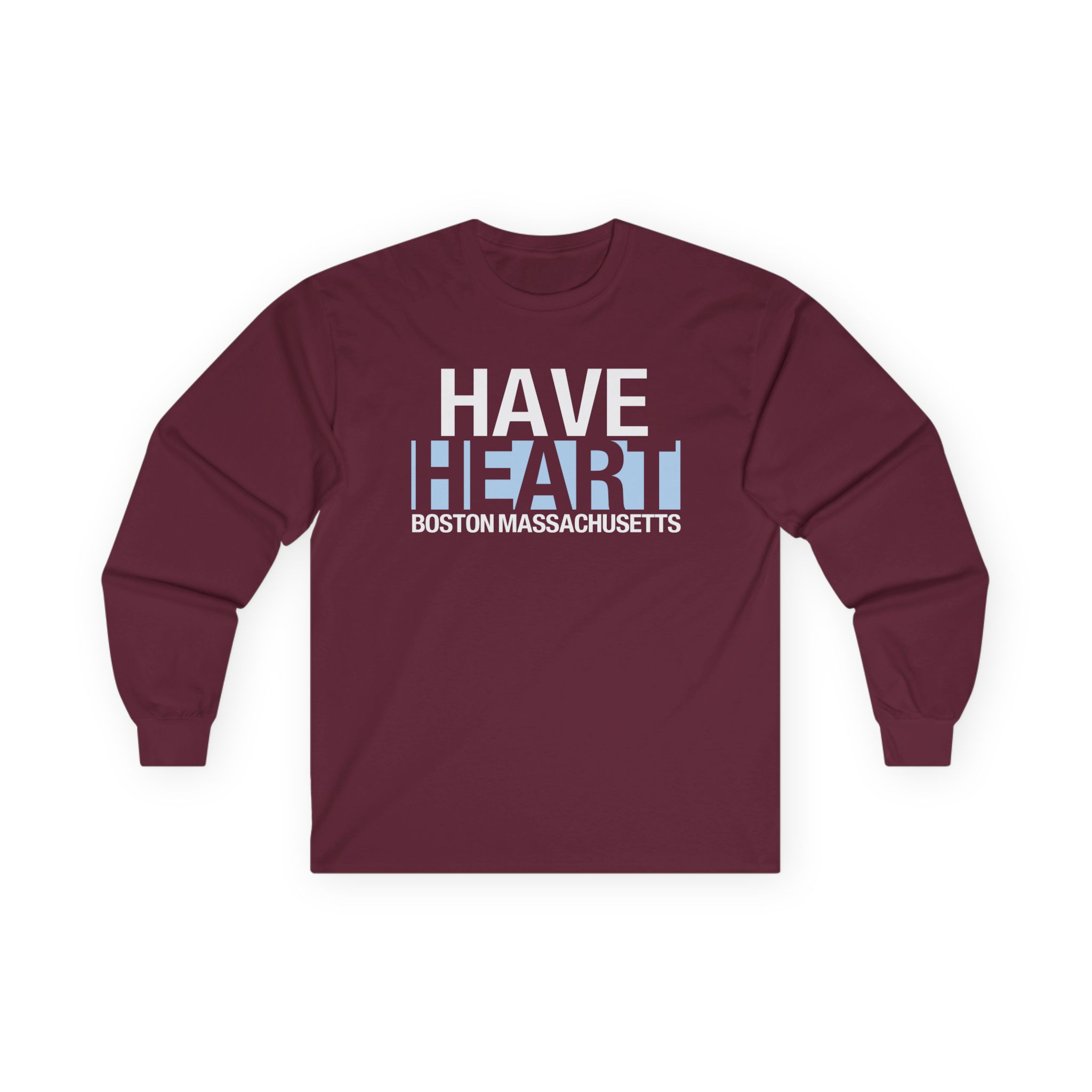 Have Heart Boston Massachusetts Unisex Ultra Cotton Long Sleeve Tee