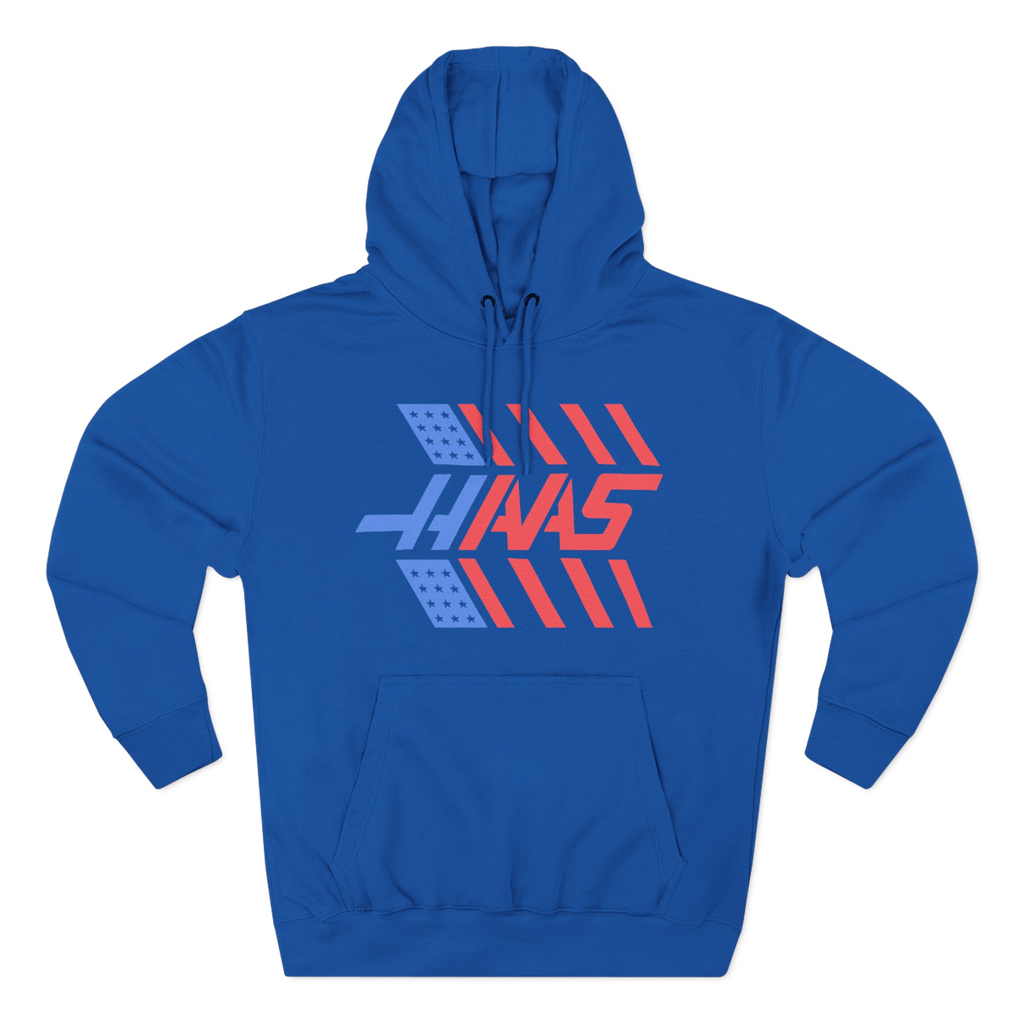 Haas F1 Stars and Stripes Three-Panel Fleece Hoodie