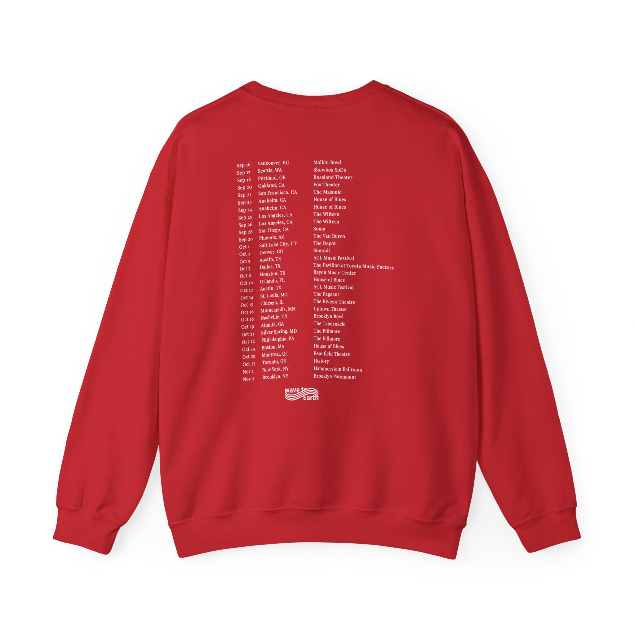 Wave to Earth 0.03 Na Tour Unisex Heavy Blendâ„¢ Crewneck Sweatshirt