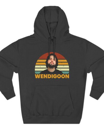 Wendigoon Three-Panel Fleece Hoodie