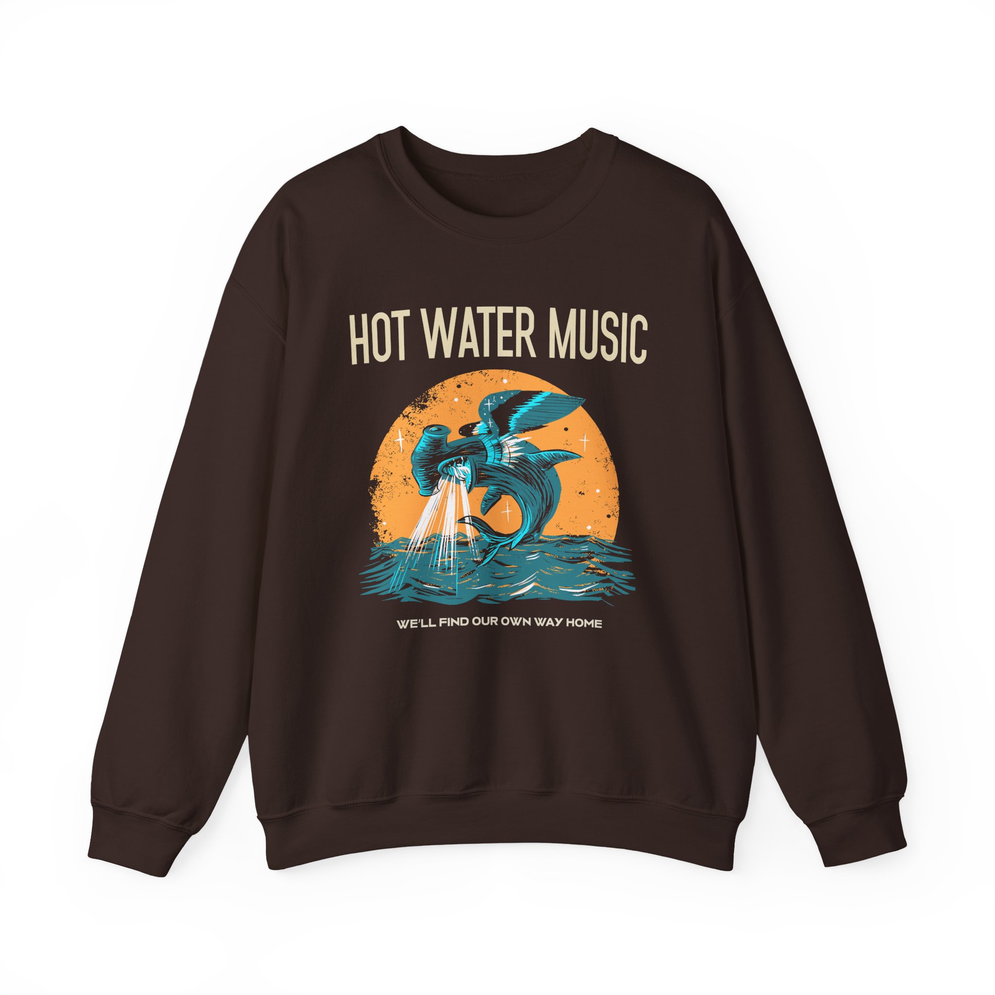 Hot Water Music Unisex Heavy Blendâ„¢ Crewneck Sweatshirt