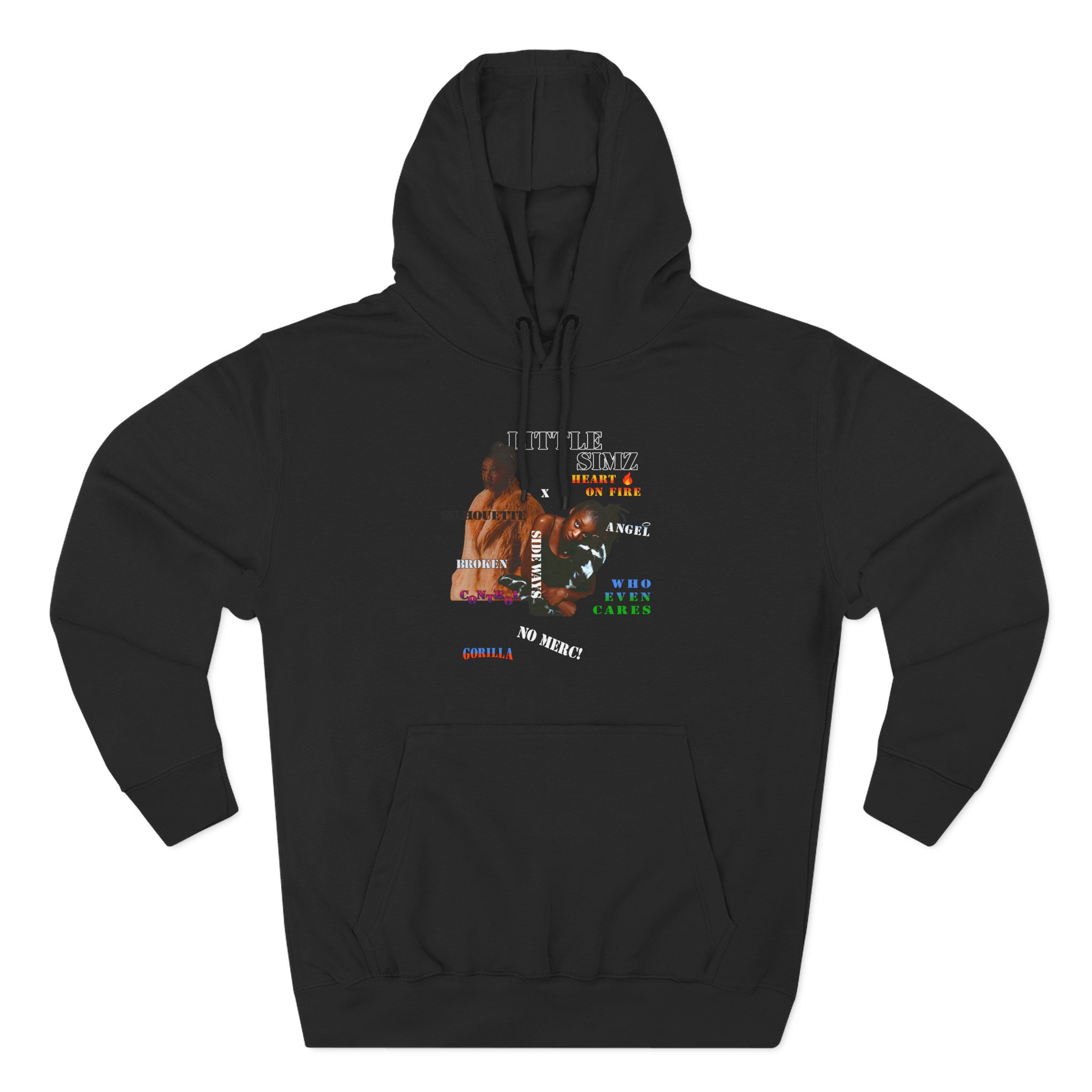 Little Simz Photo Collage Three-Panel Fleece Hoodie