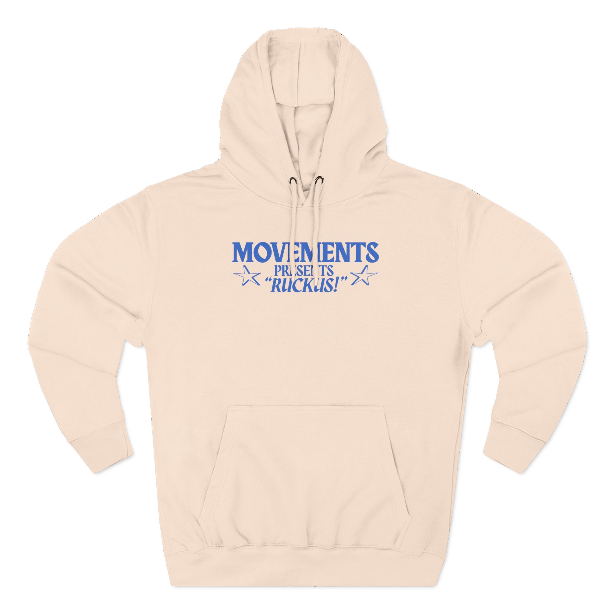 Movements Fail You Photo Three-Panel Fleece Hoodie