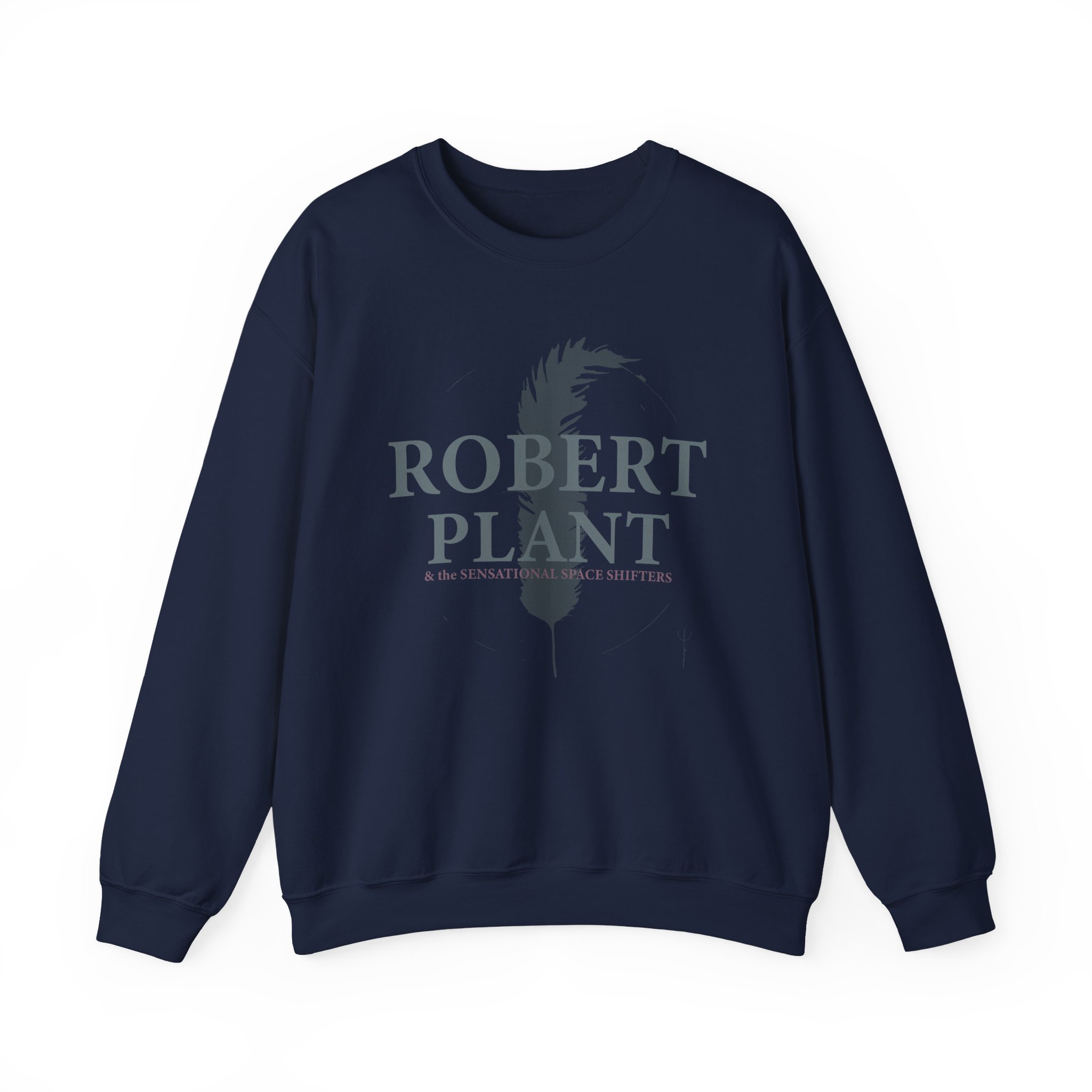 Robert Plant Sketch Feather Unisex Heavy Blendâ„¢ Crewneck Sweatshirt