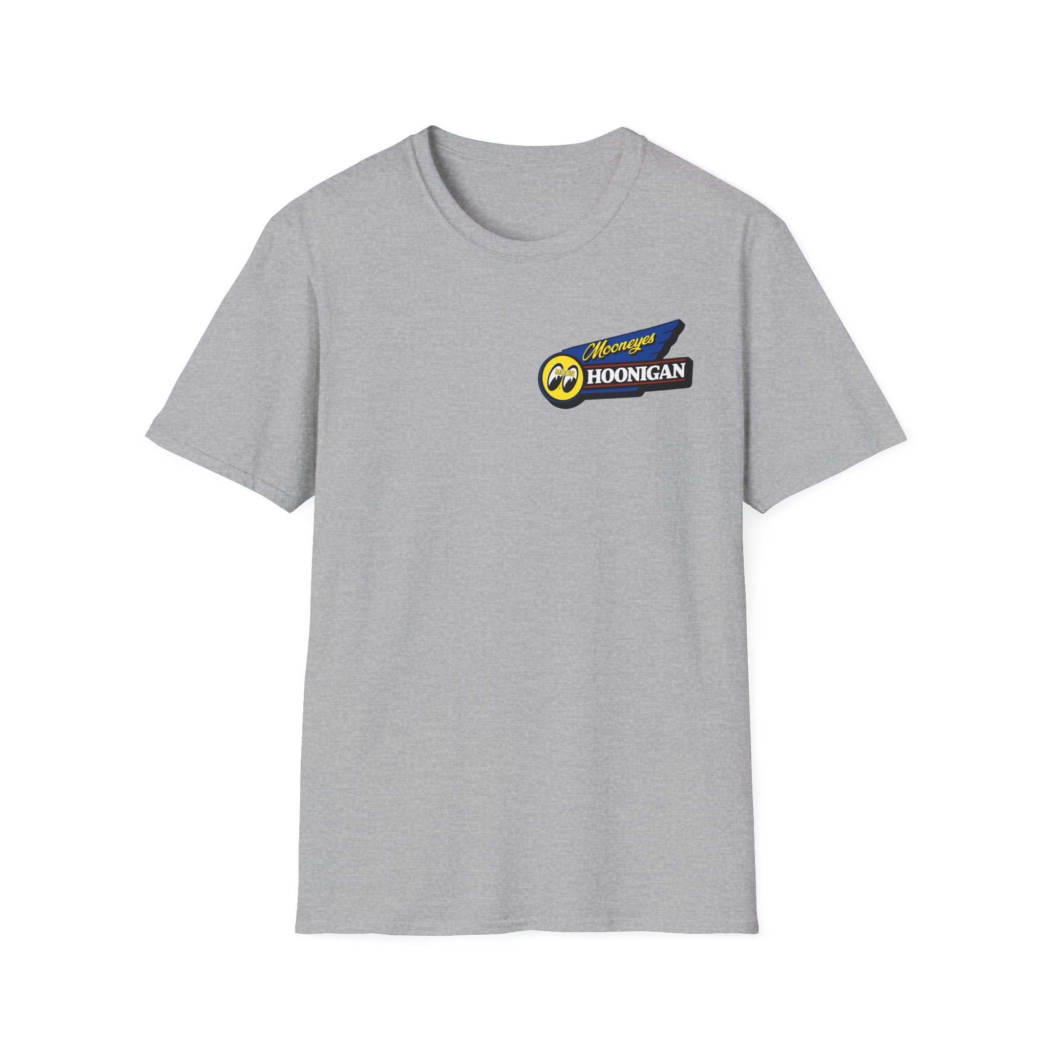 Hoonigan X Mooneyes Moonmotel Unisex Softstyle T-Shirt
