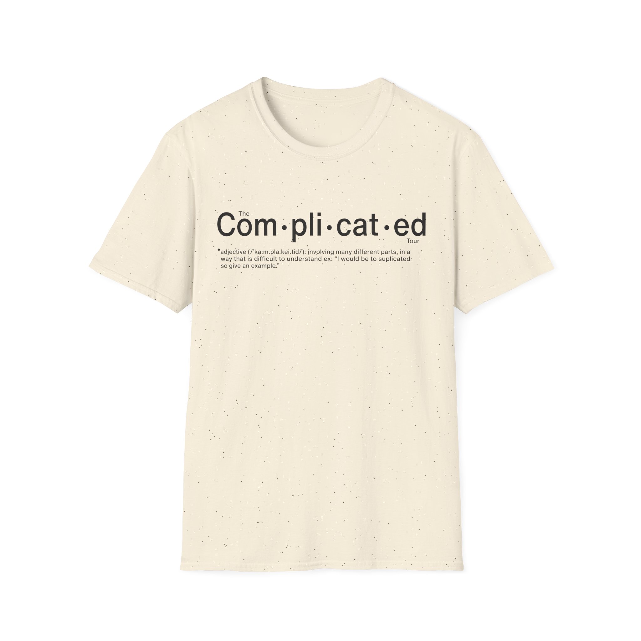 Joshua Bassett Complicated Definition Unisex Softstyle T-Shirt