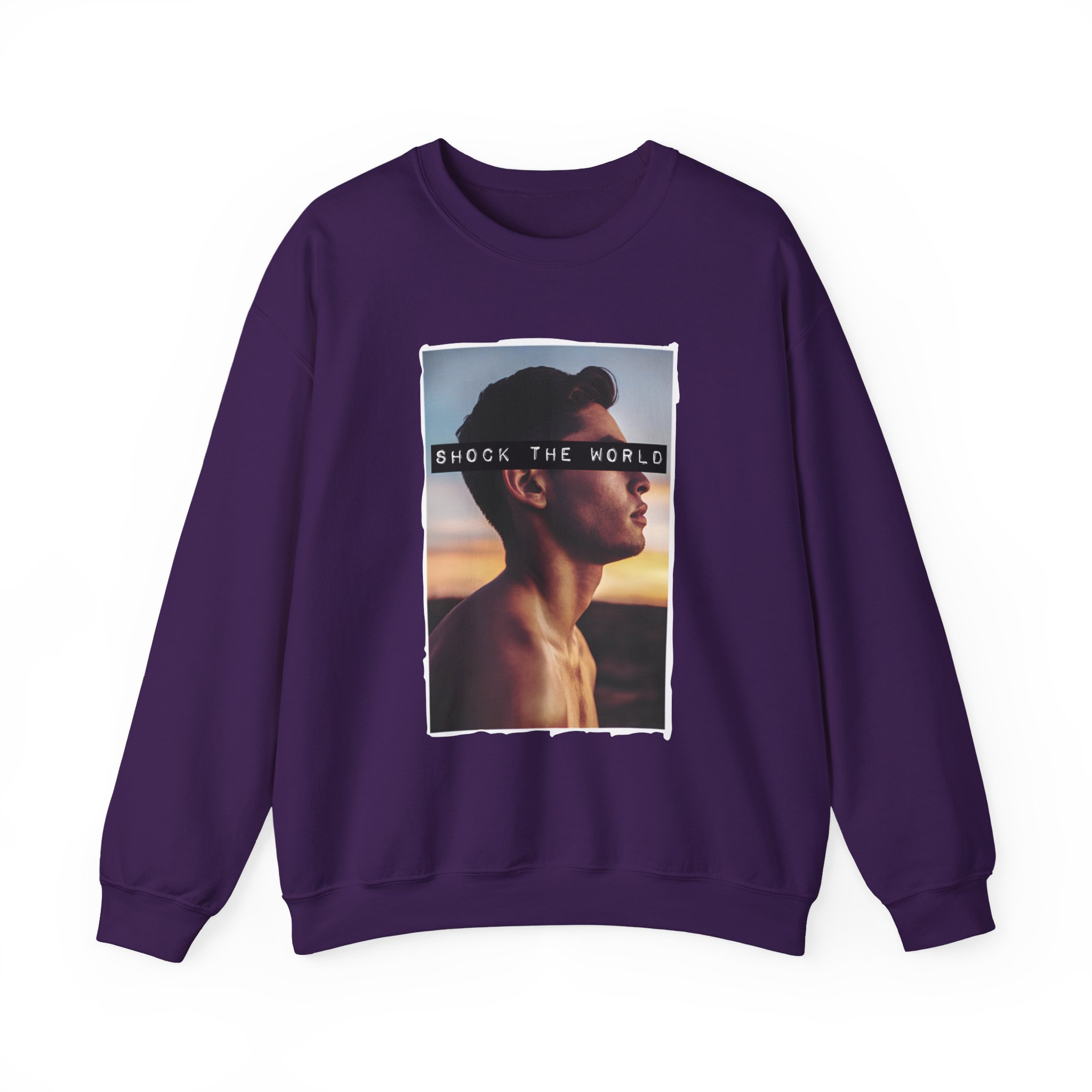 Ryan Garcia Shock the World Unisex Heavy Blendâ„¢ Crewneck Sweatshirt