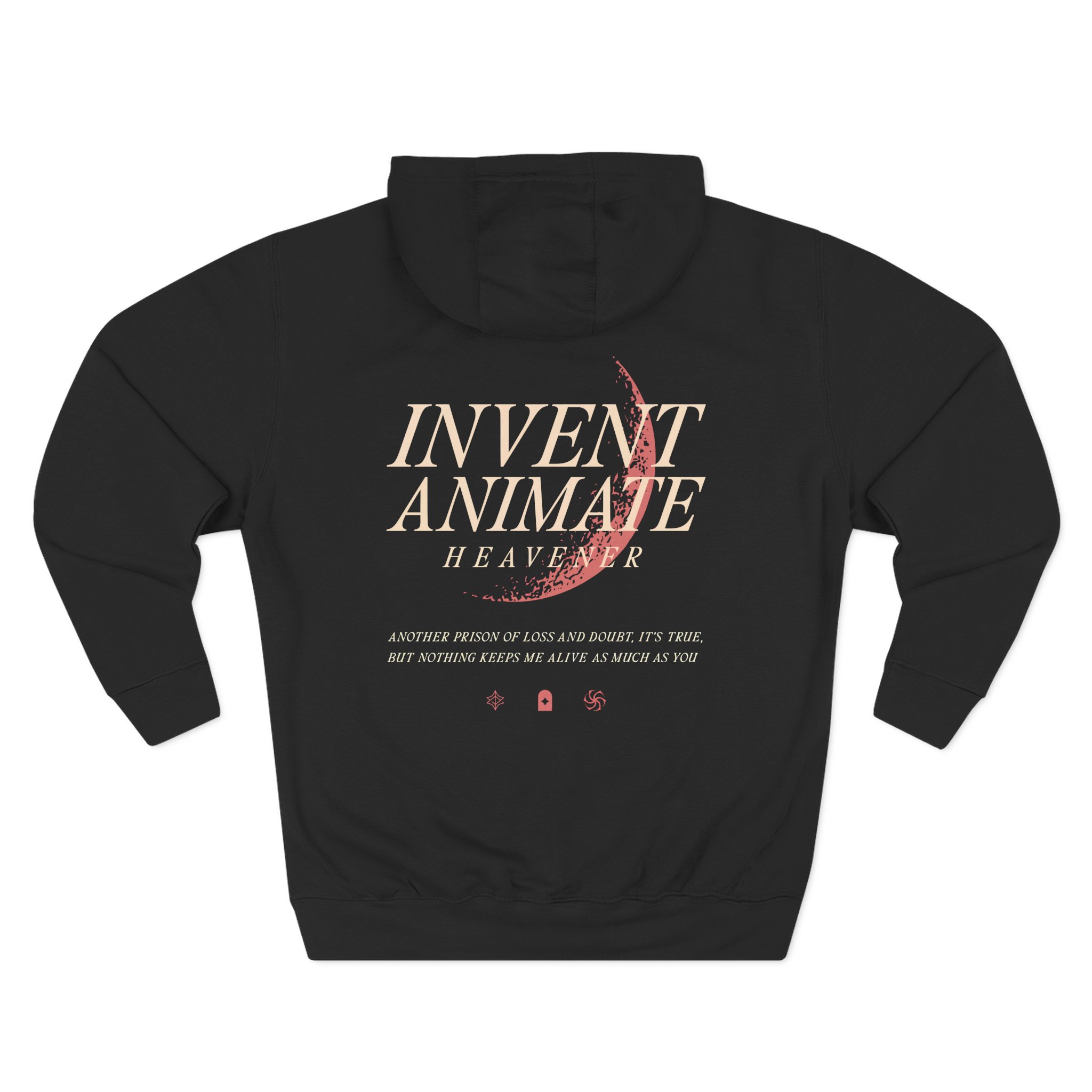 Invent Animate Band Three-Panel Fleece Hoodie