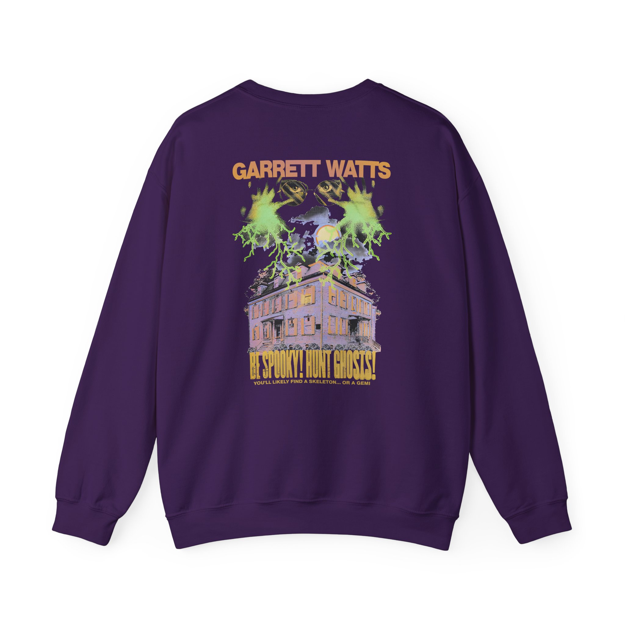 Garrett Watts Haunted Powers Unisex Heavy Blendâ„¢ Crewneck Sweatshirt