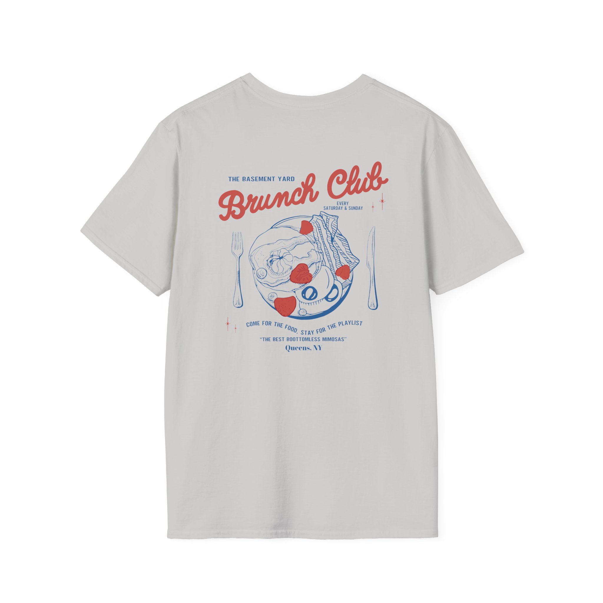 Basement Yard Brunch Club Diner Unisex Softstyle T-Shirt