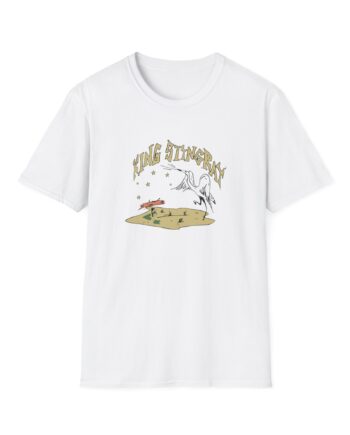 King Stingray Ivory Bird Unisex Softstyle T-Shirt