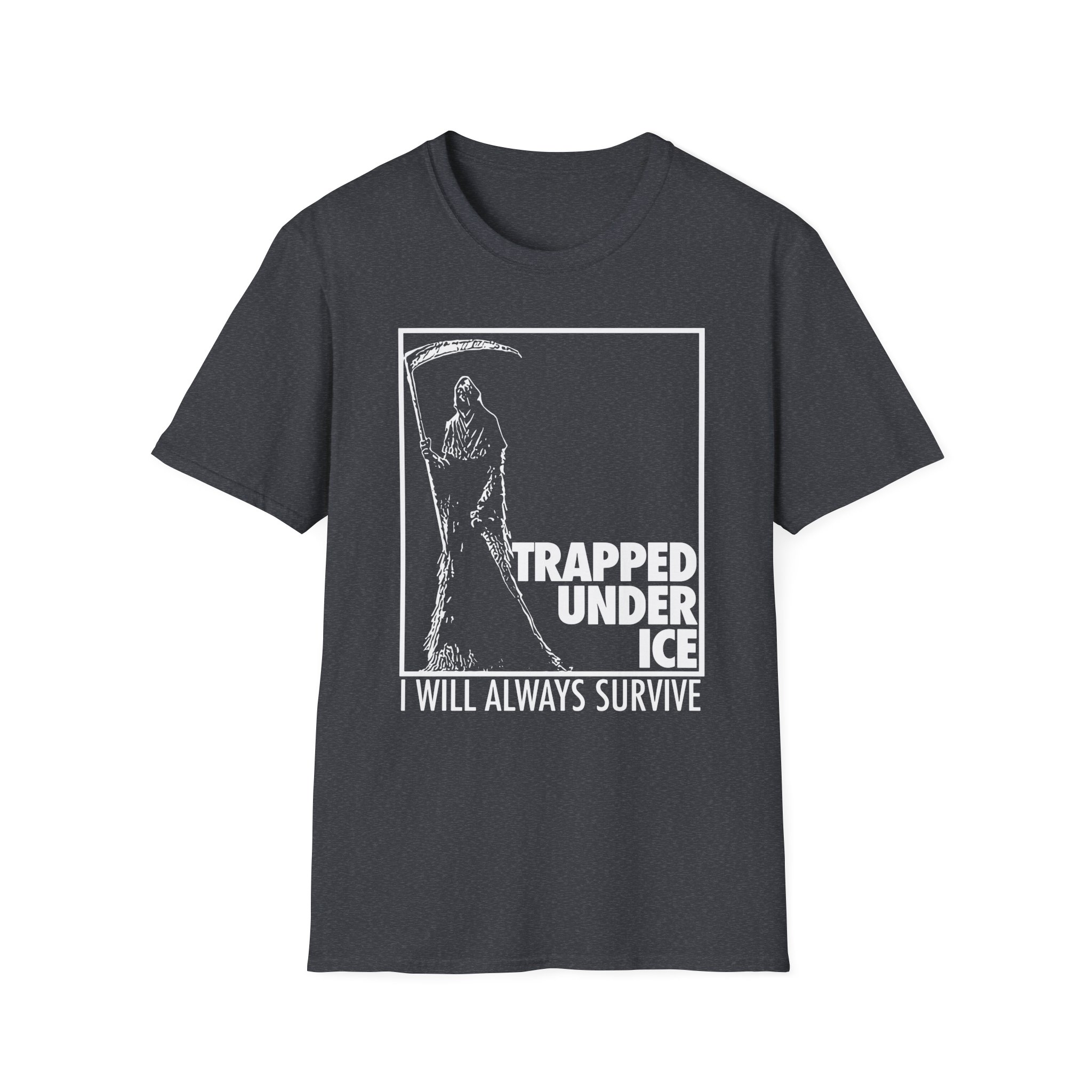 Trapped Under Ice Reaper Unisex Softstyle T-Shirt