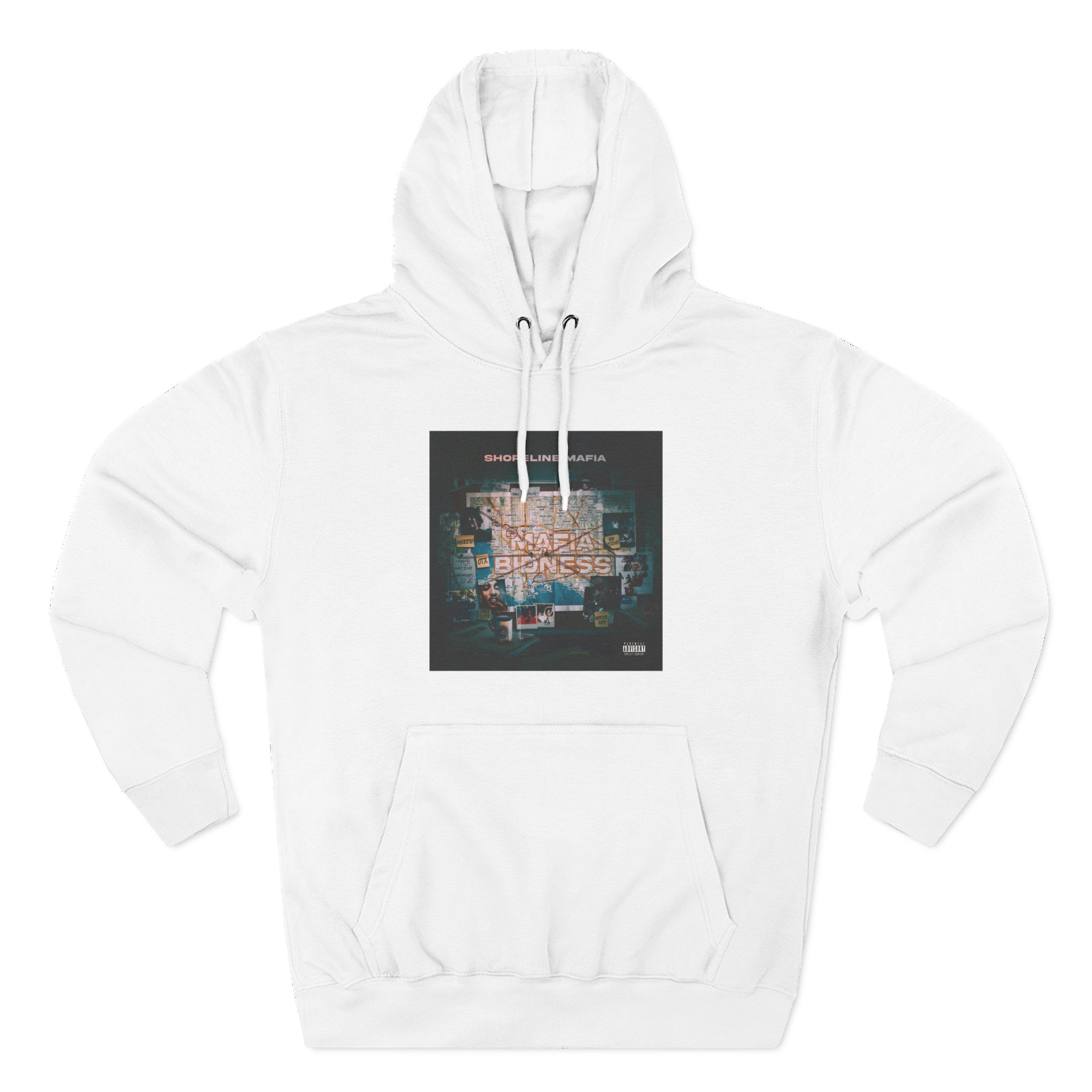 Shoreline Mafia Shoreline Bidness Three-Panel Fleece Hoodie