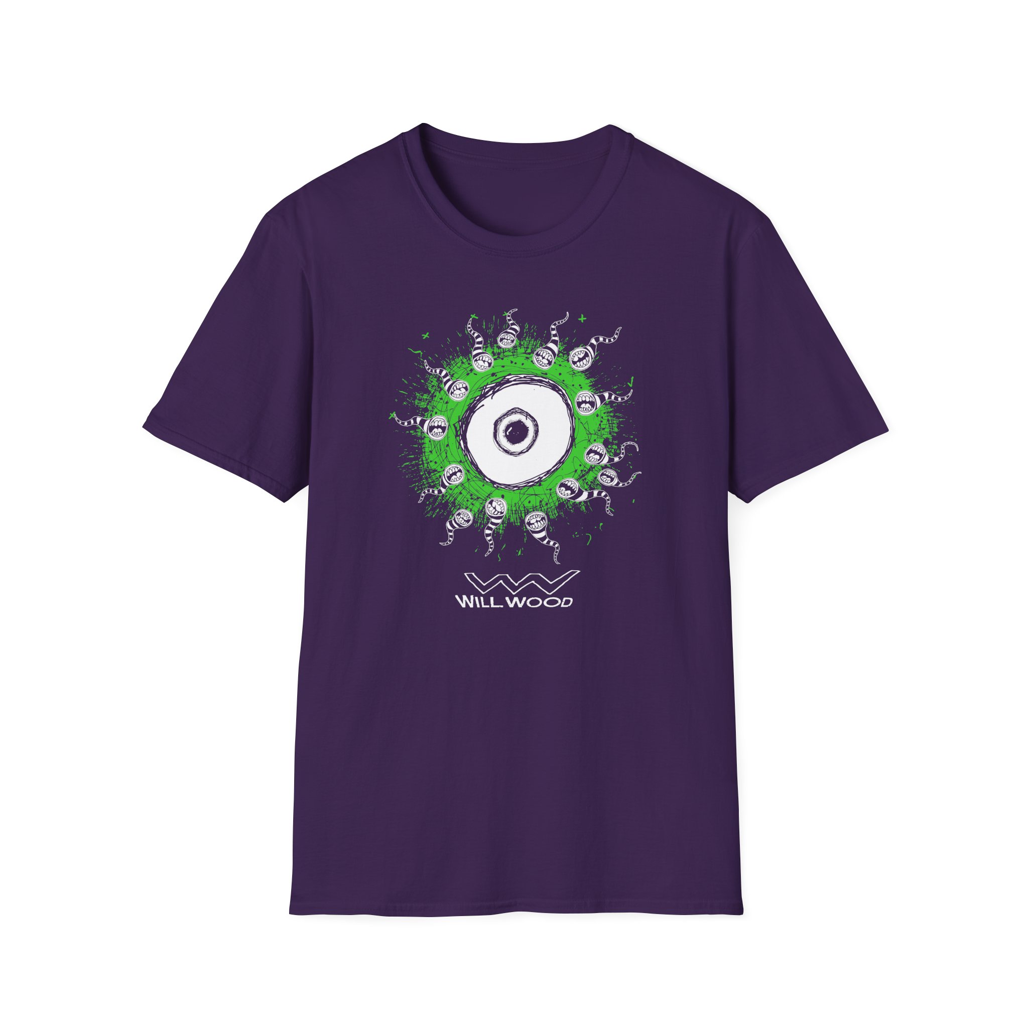 Will Wood Eye Unisex Softstyle T-Shirt