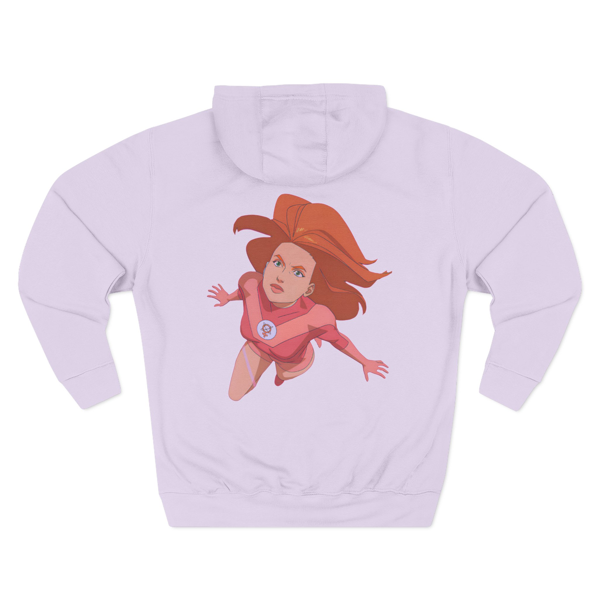 Samantha Eve Three-Panel Fleece Hoodie