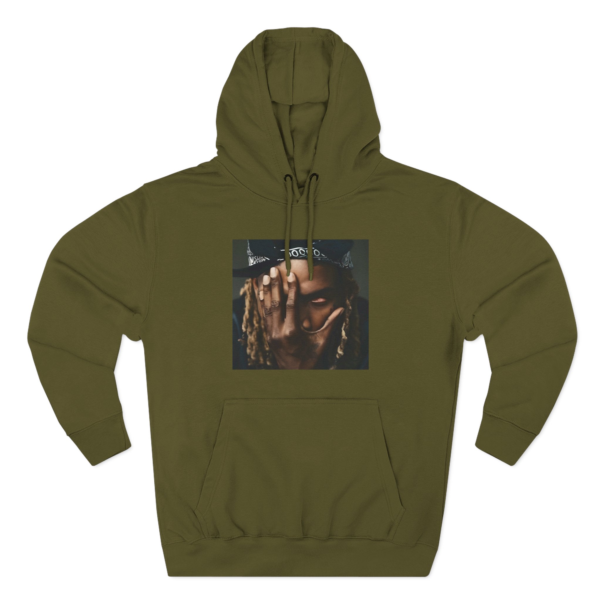 Fetty Wap Album Three-Panel Fleece Hoodie