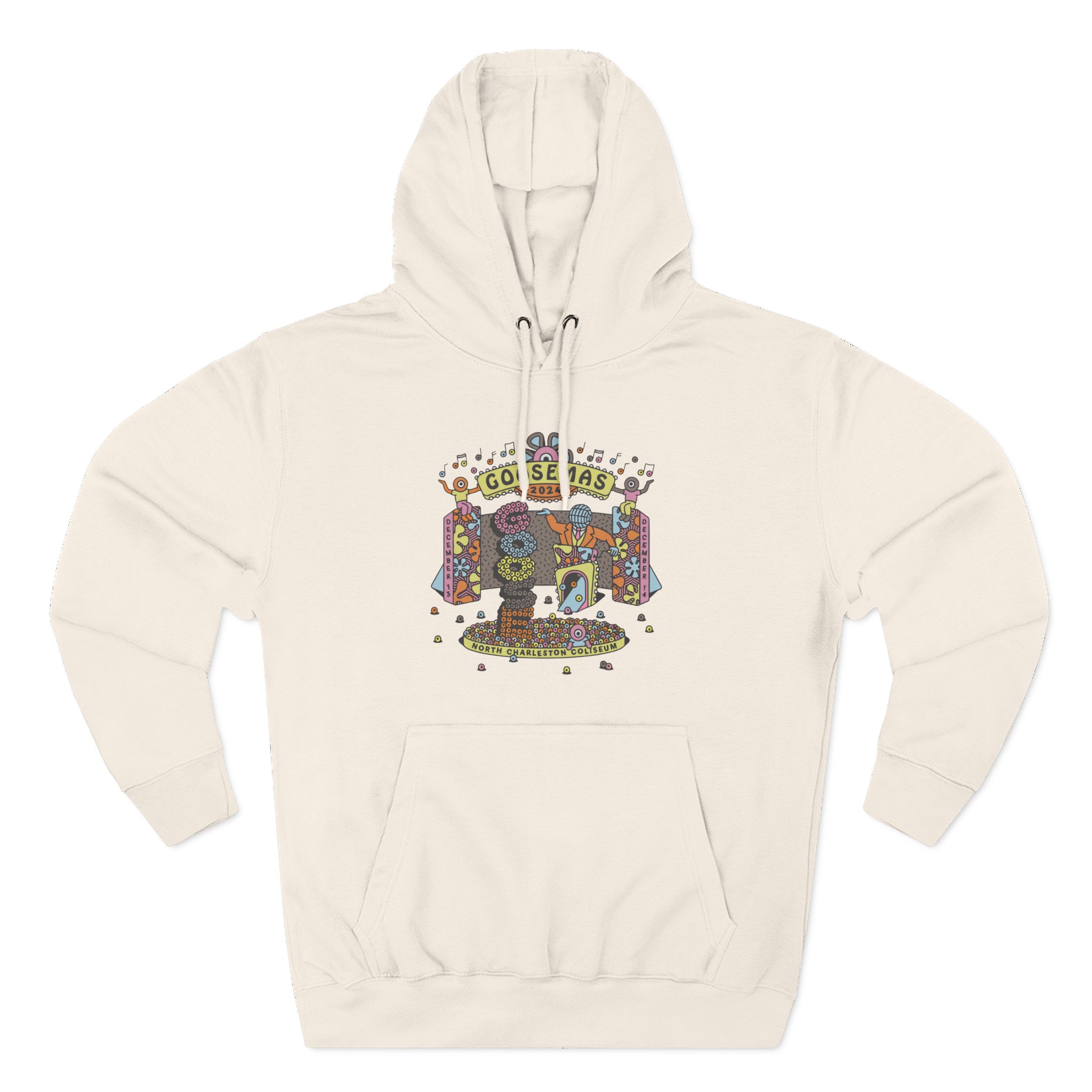 Goosemas Bingo Stage Three-Panel Fleece Hoodie