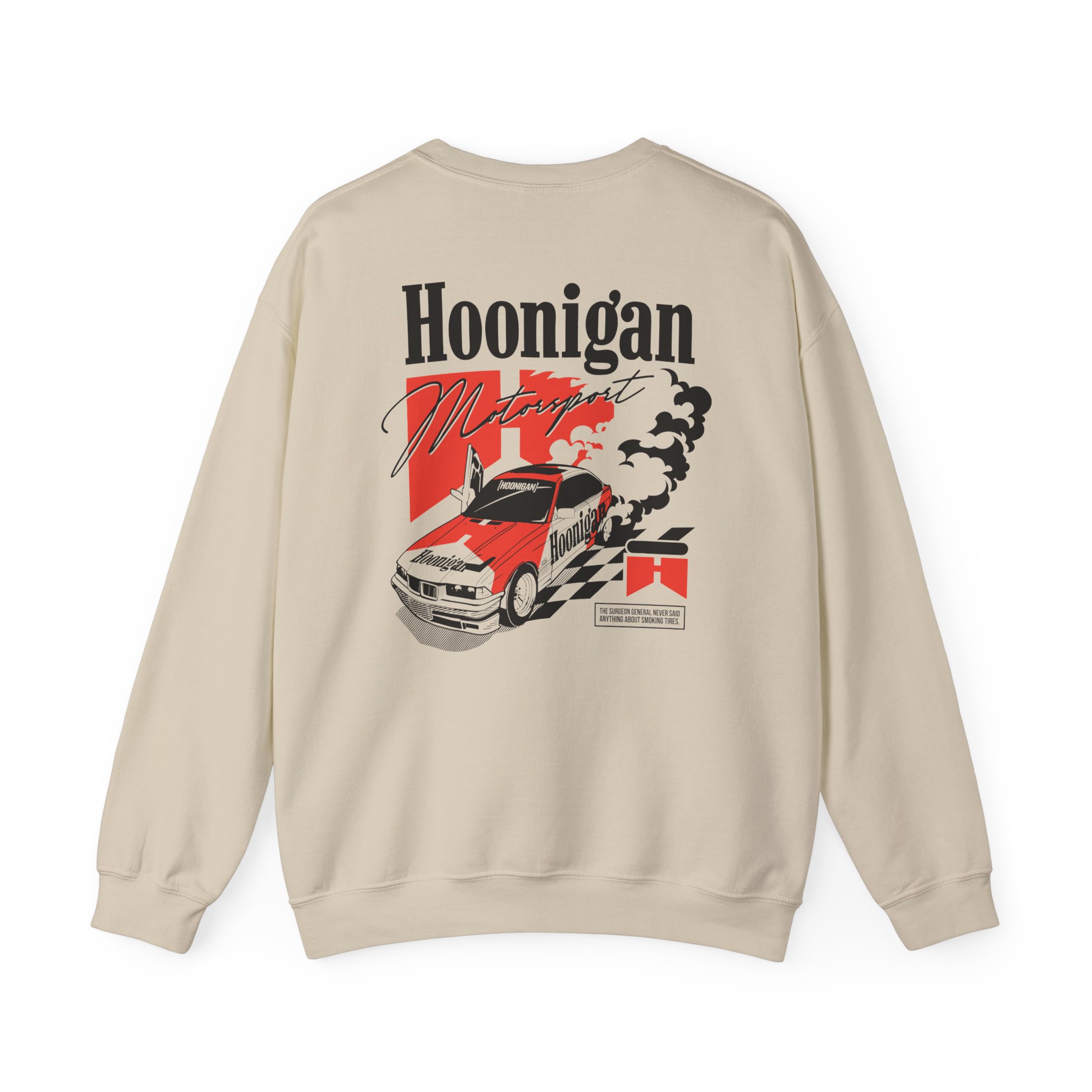 Ken Block Hoonigan Burnout Team Unisex Heavy Blendâ„¢ Crewneck Sweatshirt