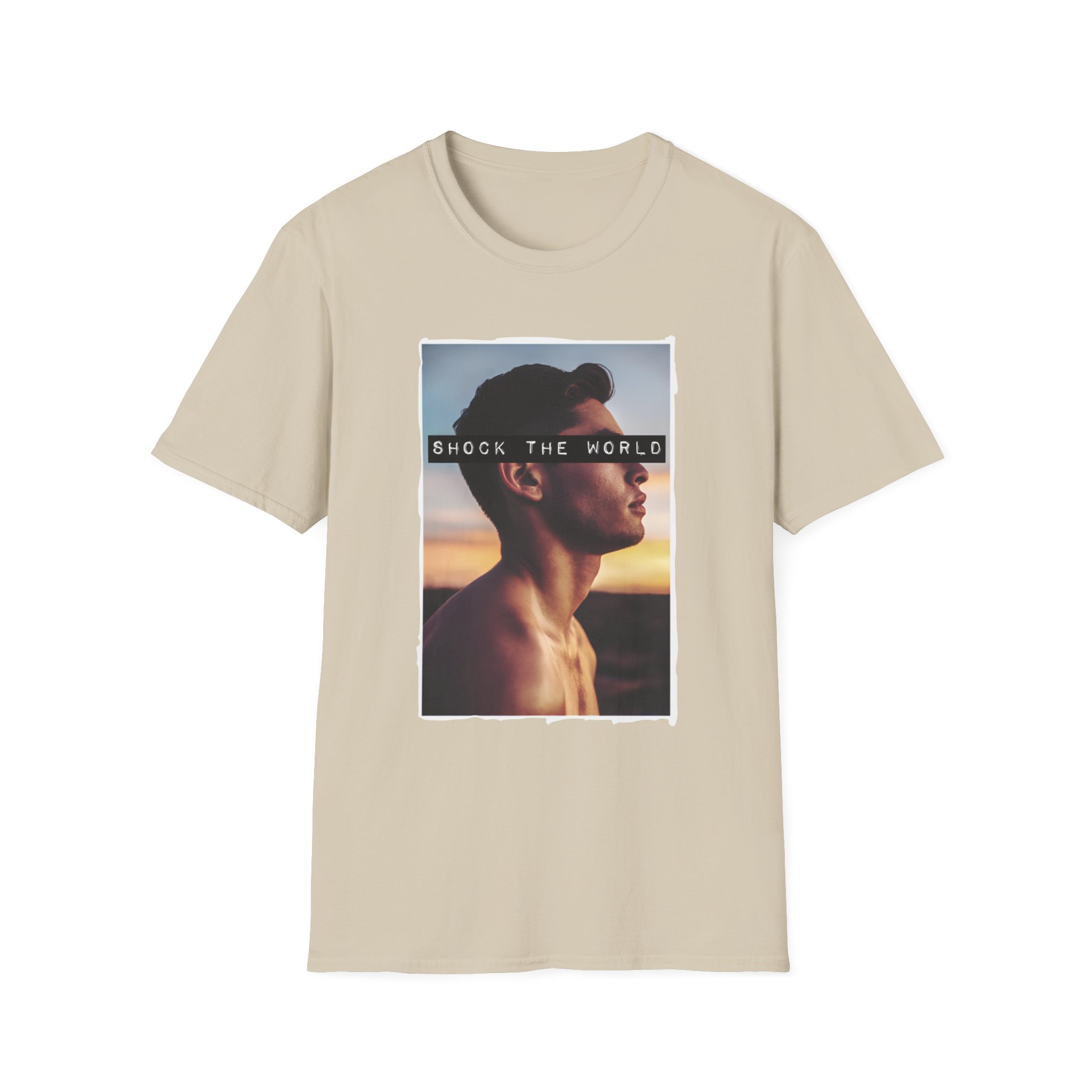 Ryan Garcia Shock the World Unisex Softstyle T-Shirt