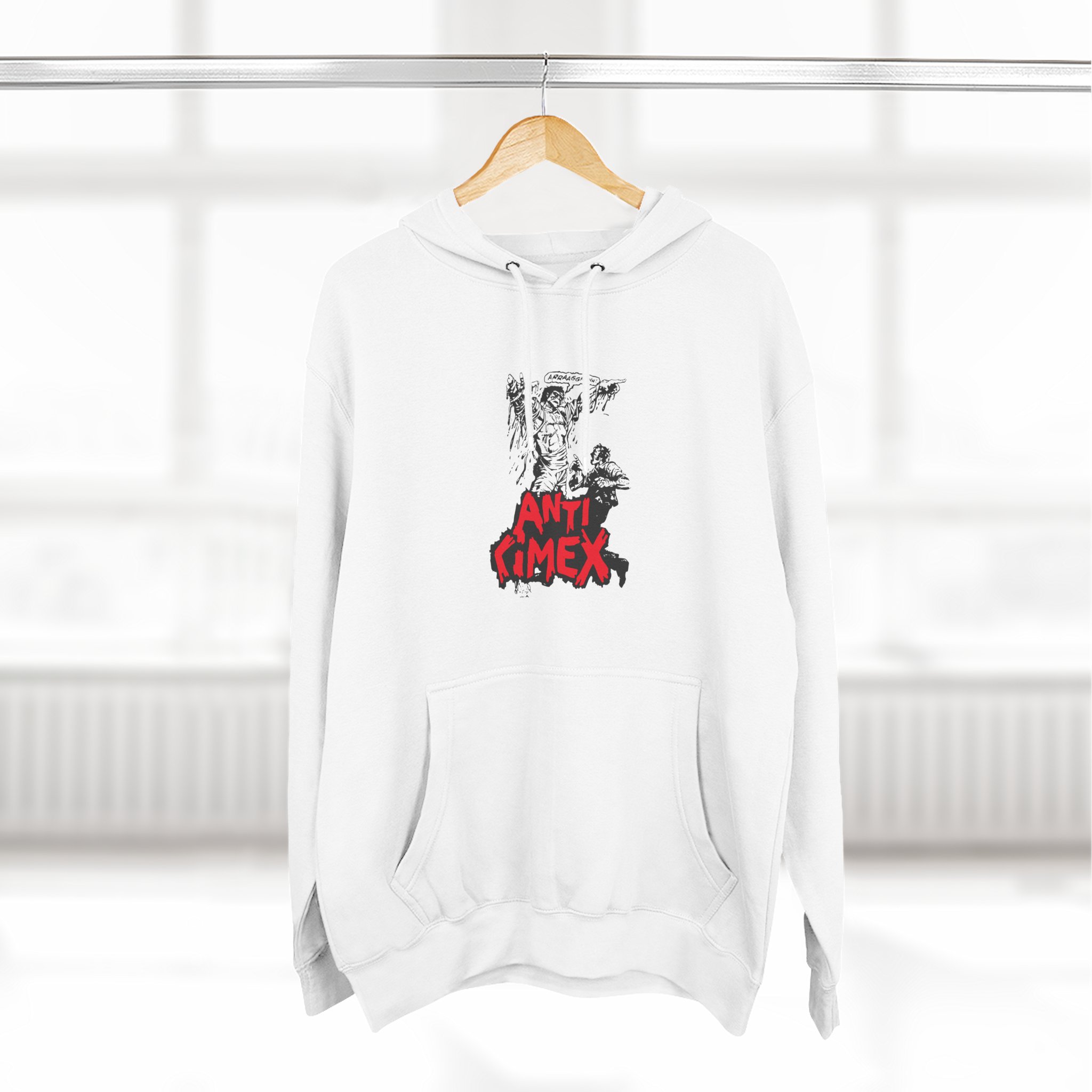 Anti Cimex Frankie Three-panel Fleece Hoodie