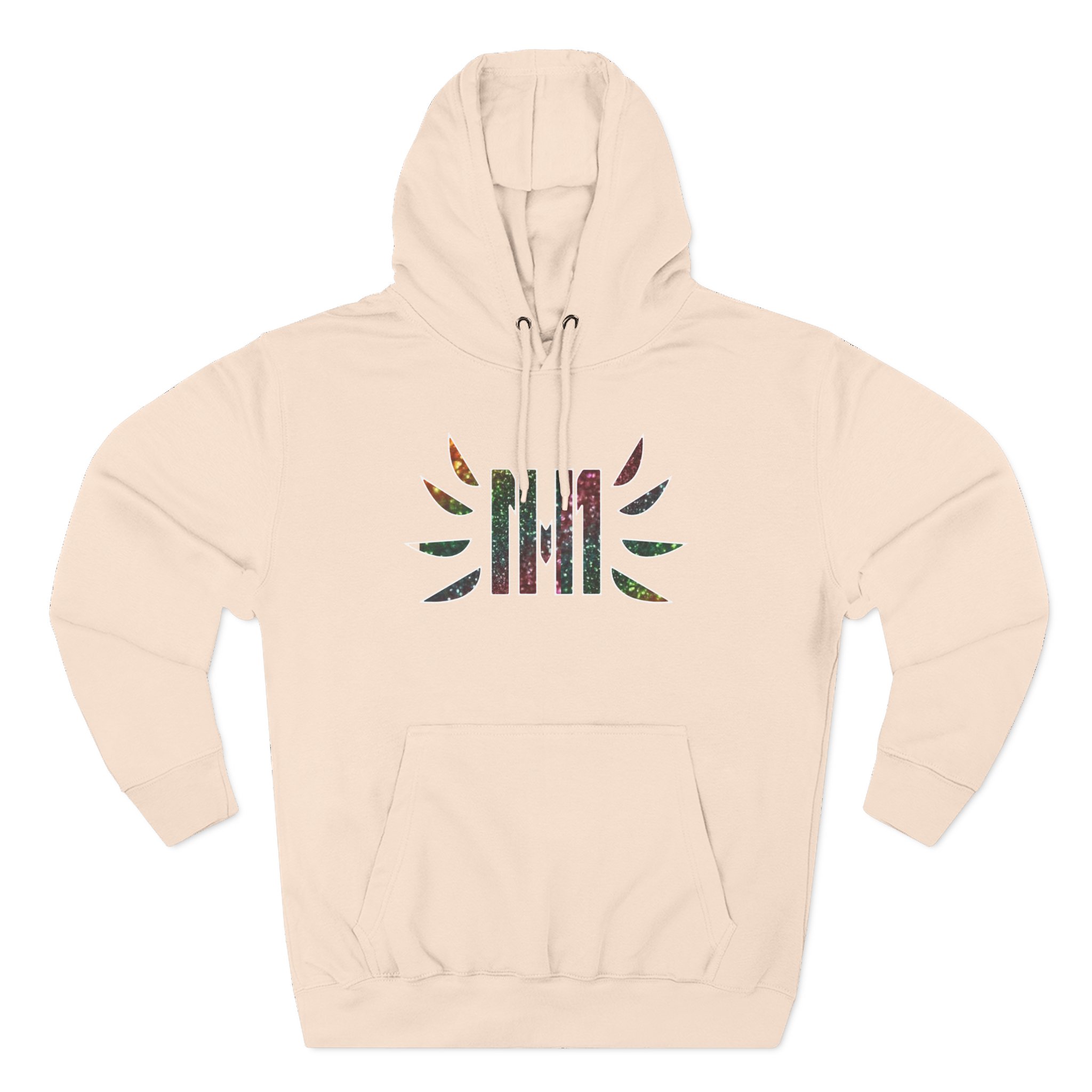 Heelmike Three-Panel Fleece Hoodie