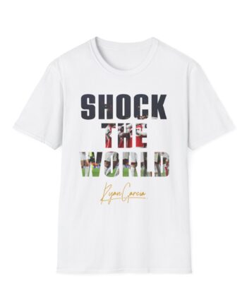 Ryan Garcia shock the world Unisex Softstyle T-Shirt