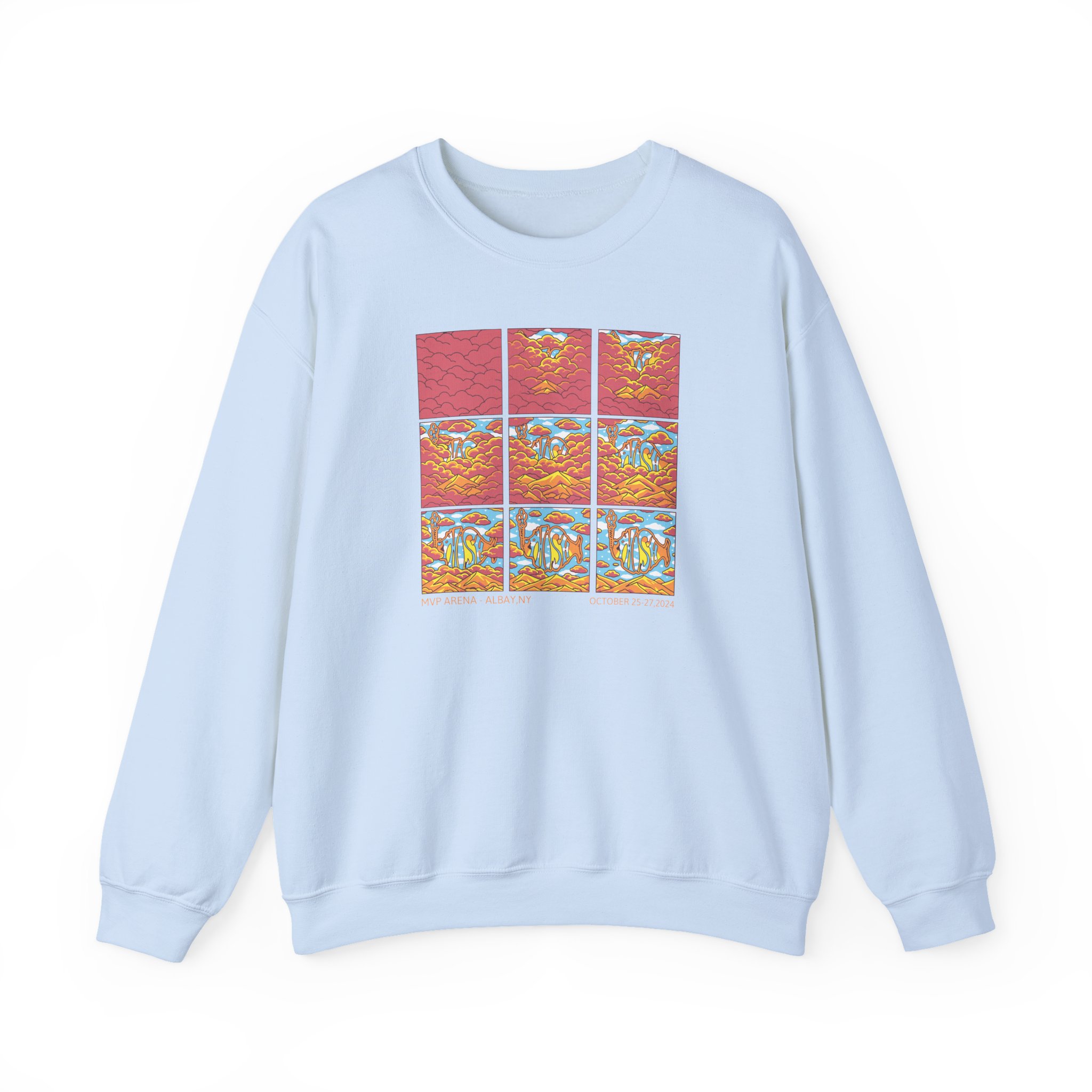 Phish Divided Sky Foundation Unisex Heavy Blendâ„¢ Crewneck Sweatshirt