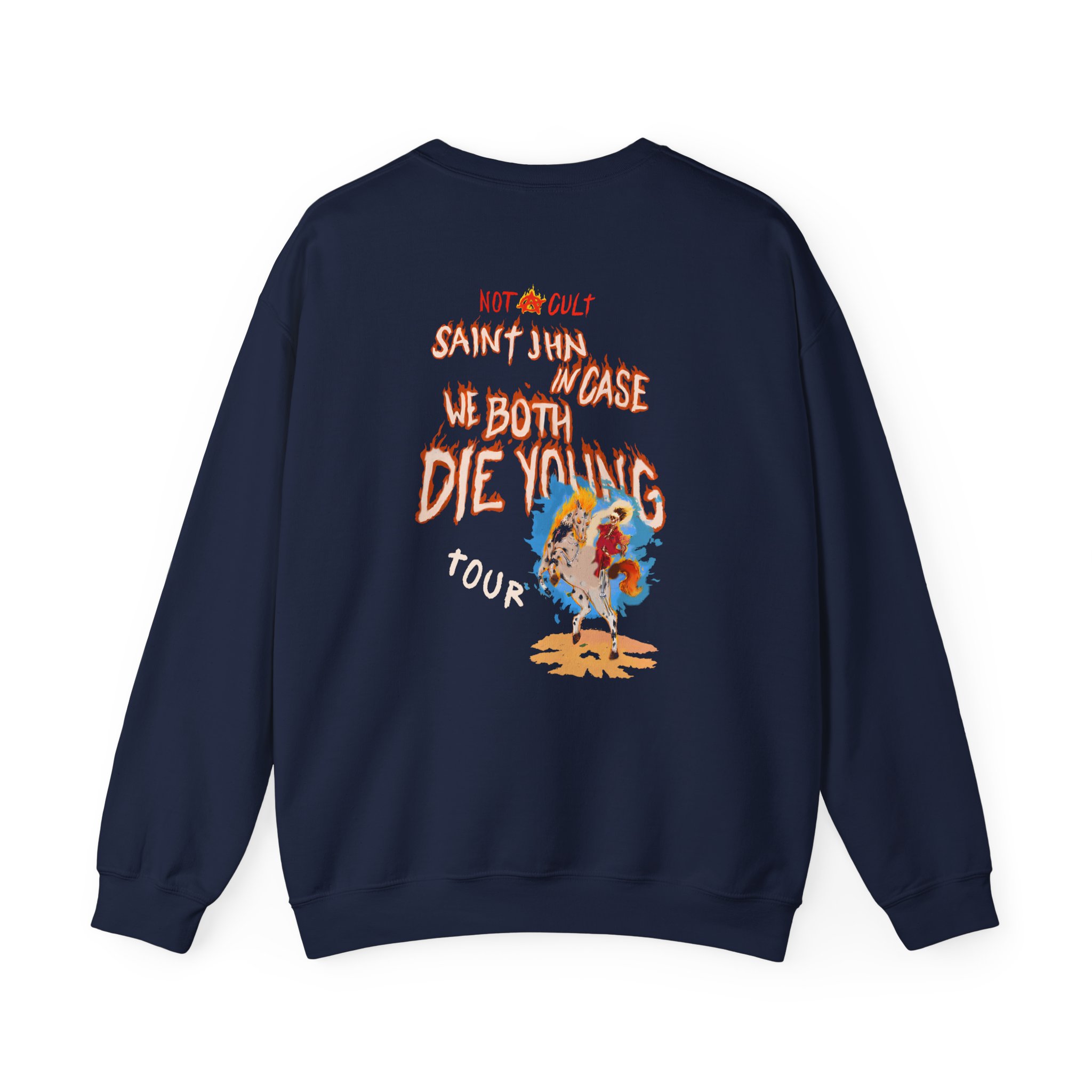 Saint Jhn Incase We Both Die Young World Tour Unisex Heavy Blendâ„¢ Crewneck Sweatshirt