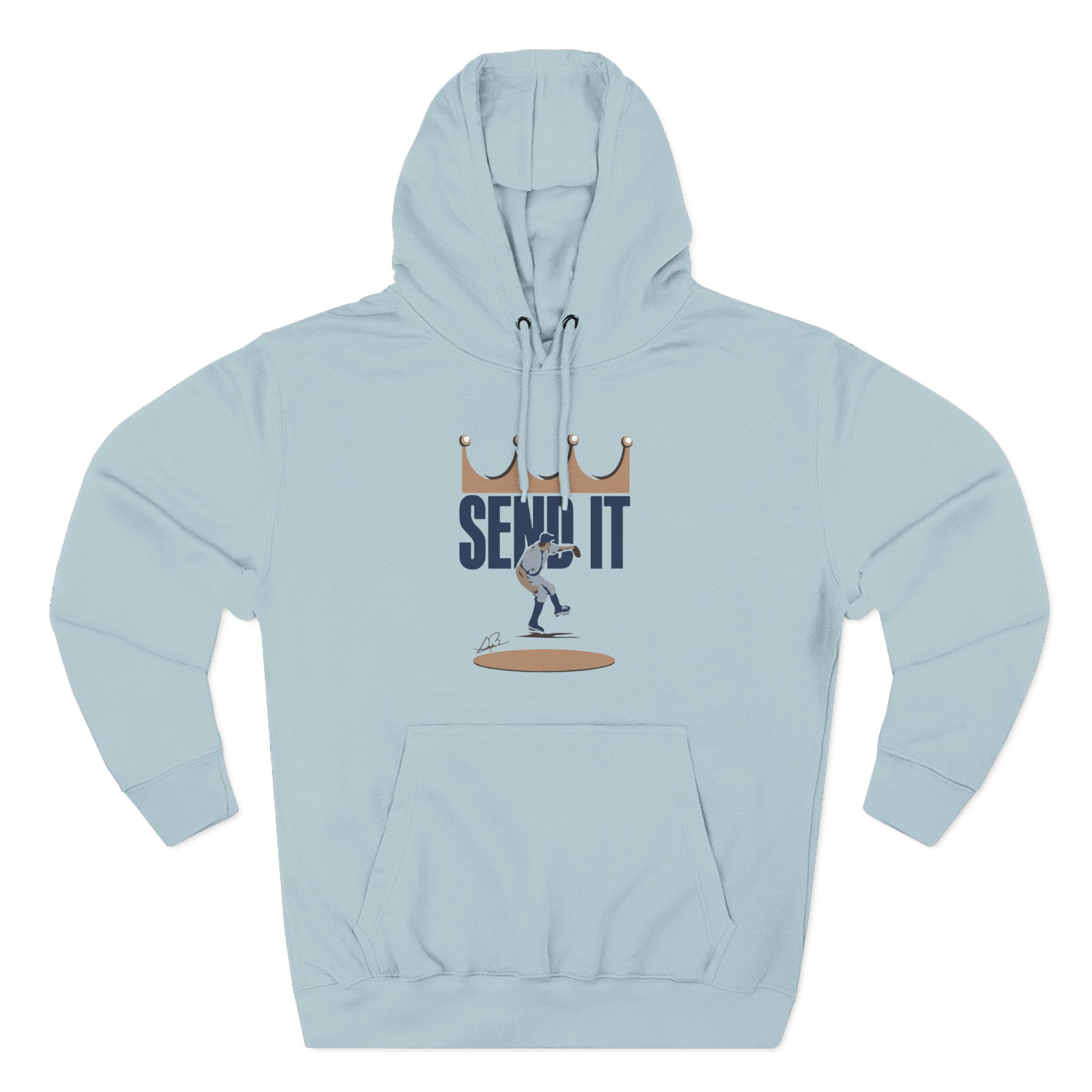 Trevor Bauer Send It Three-Panel Fleece Hoodie