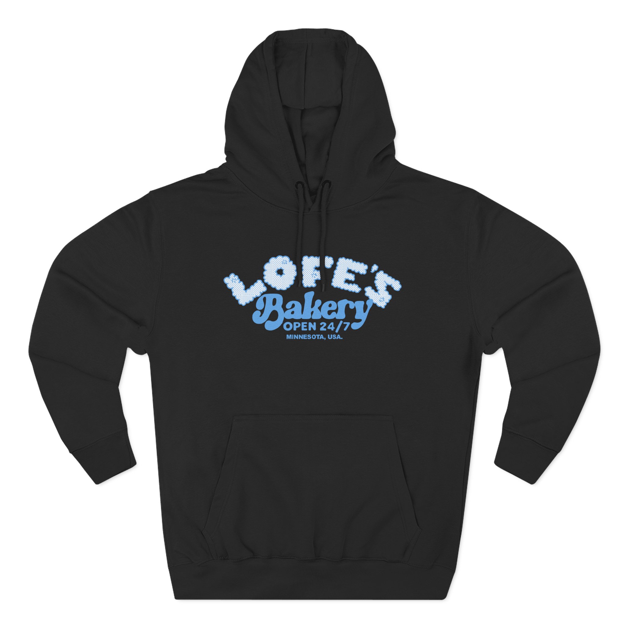 Lofe Bakery Three-Panel Fleece Hoodie