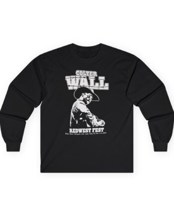 Colter Wall RedWest Fest Unisex Ultra Cotton Long Sleeve Tee