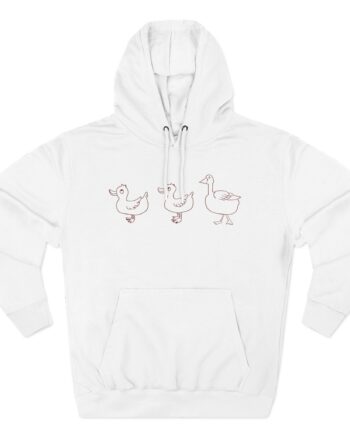 Armchair Expert Duck Duck Goose Three-Panel Fleece Hoodie