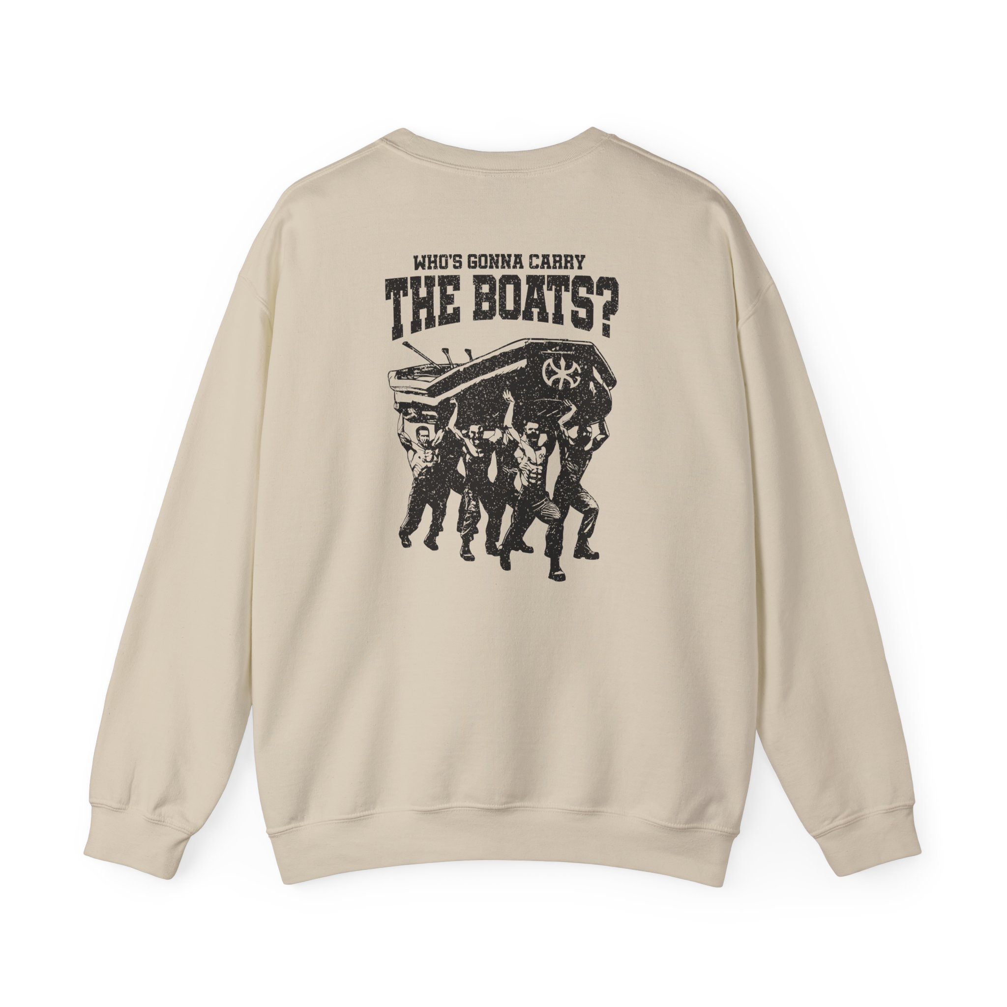 David Goggins Carry the Boats Unisex Heavy Blendâ„¢ Crewneck Sweatshirt
