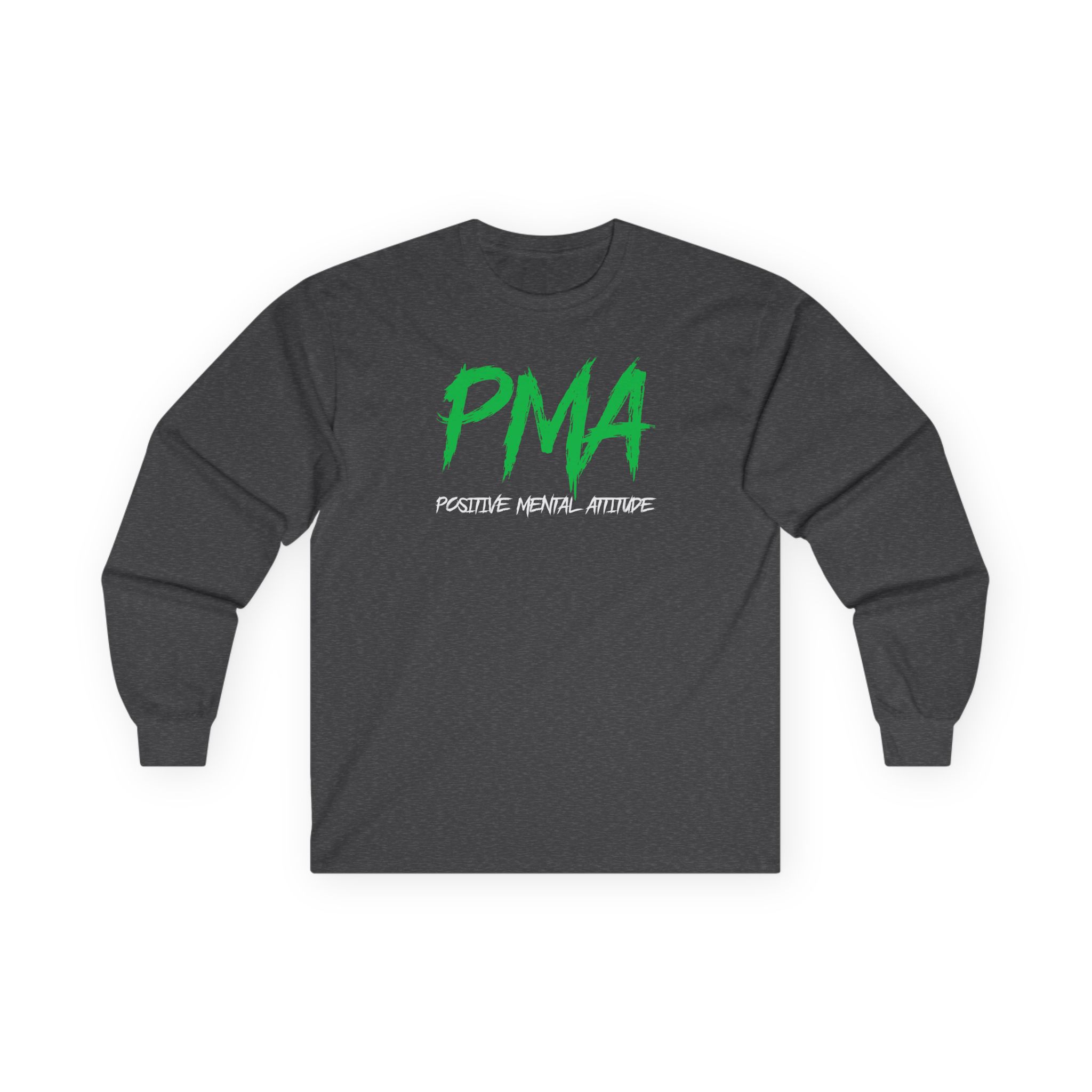 Pma Positive Mental Attitude Unisex Ultra Cotton Long Sleeve Tee