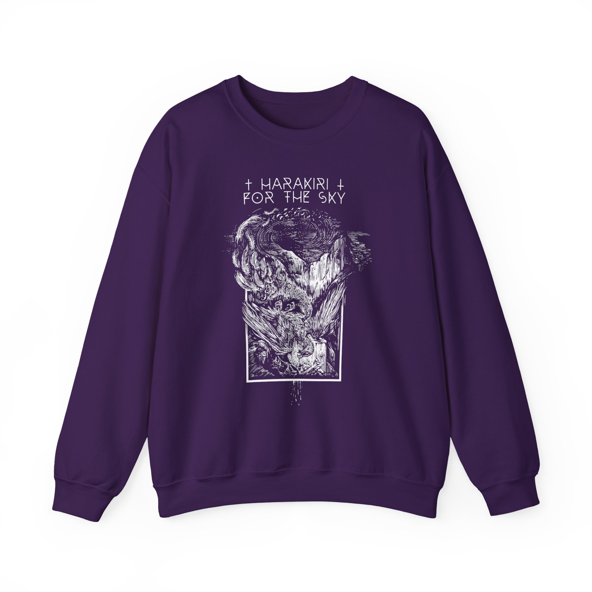 Harakiri for the Sky Dead Vulture Unisex Heavy Blendâ„¢ Crewneck Sweatshirt
