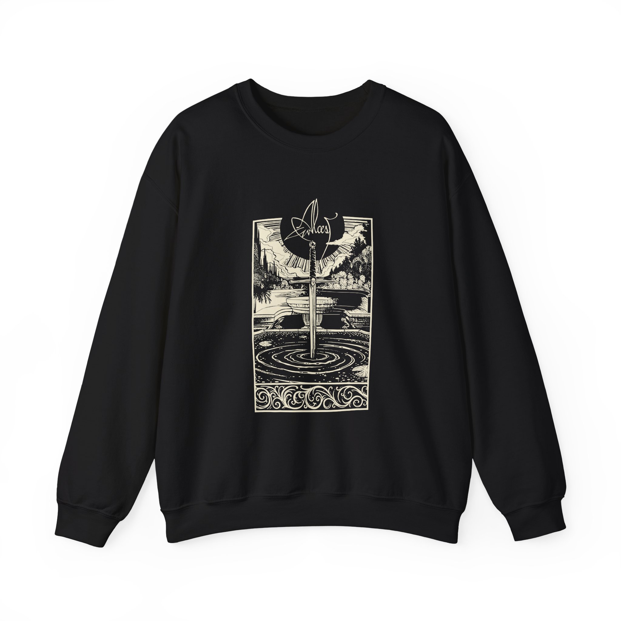 Alcest Spiritual Unisex Heavy Blendâ„¢ Crewneck Sweatshirt