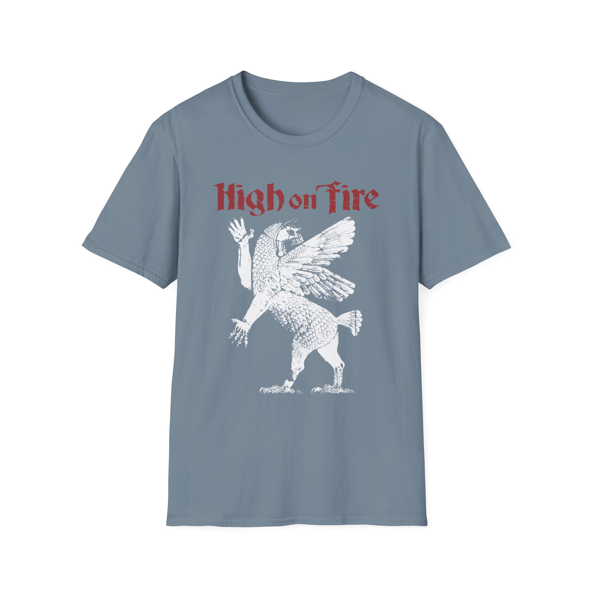 High on Fire Gryphon Unisex Softstyle T-Shirt