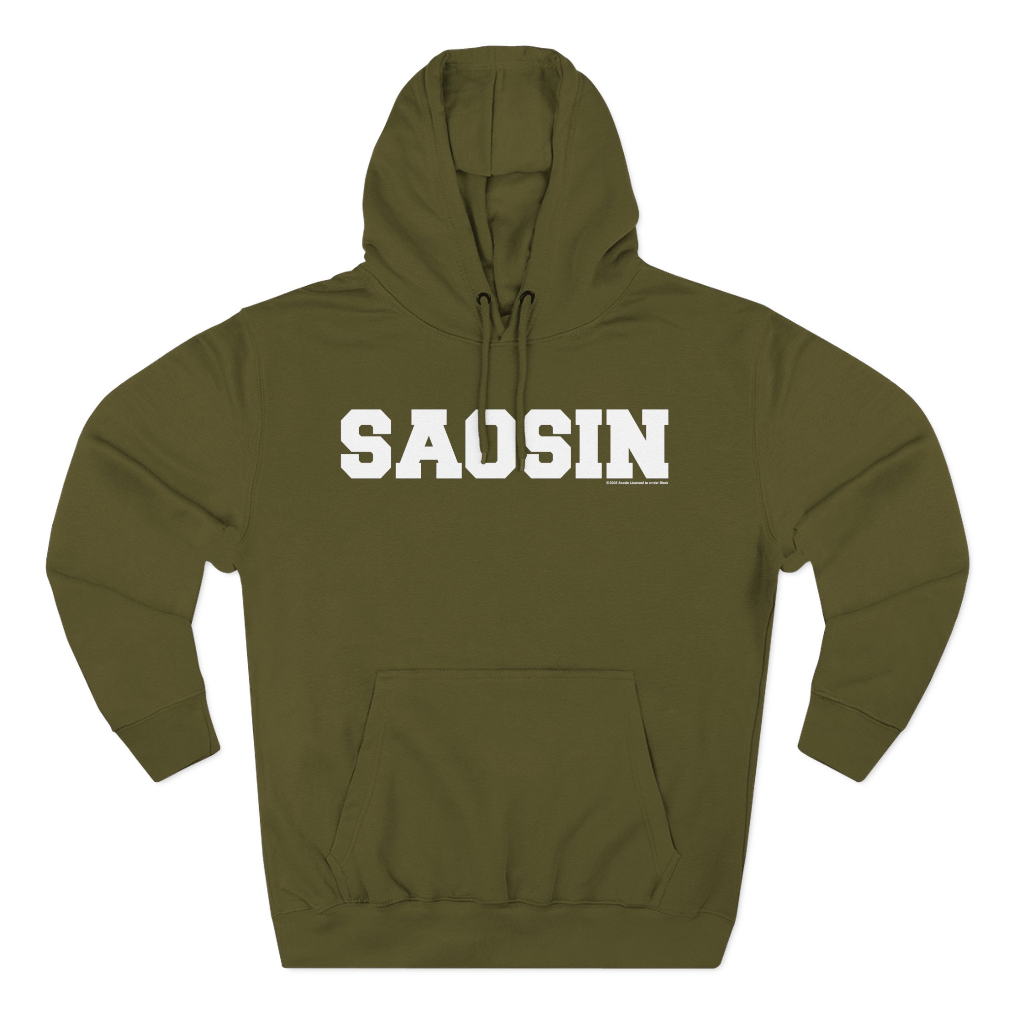 Saosin Three-Panel Fleece Hoodie
