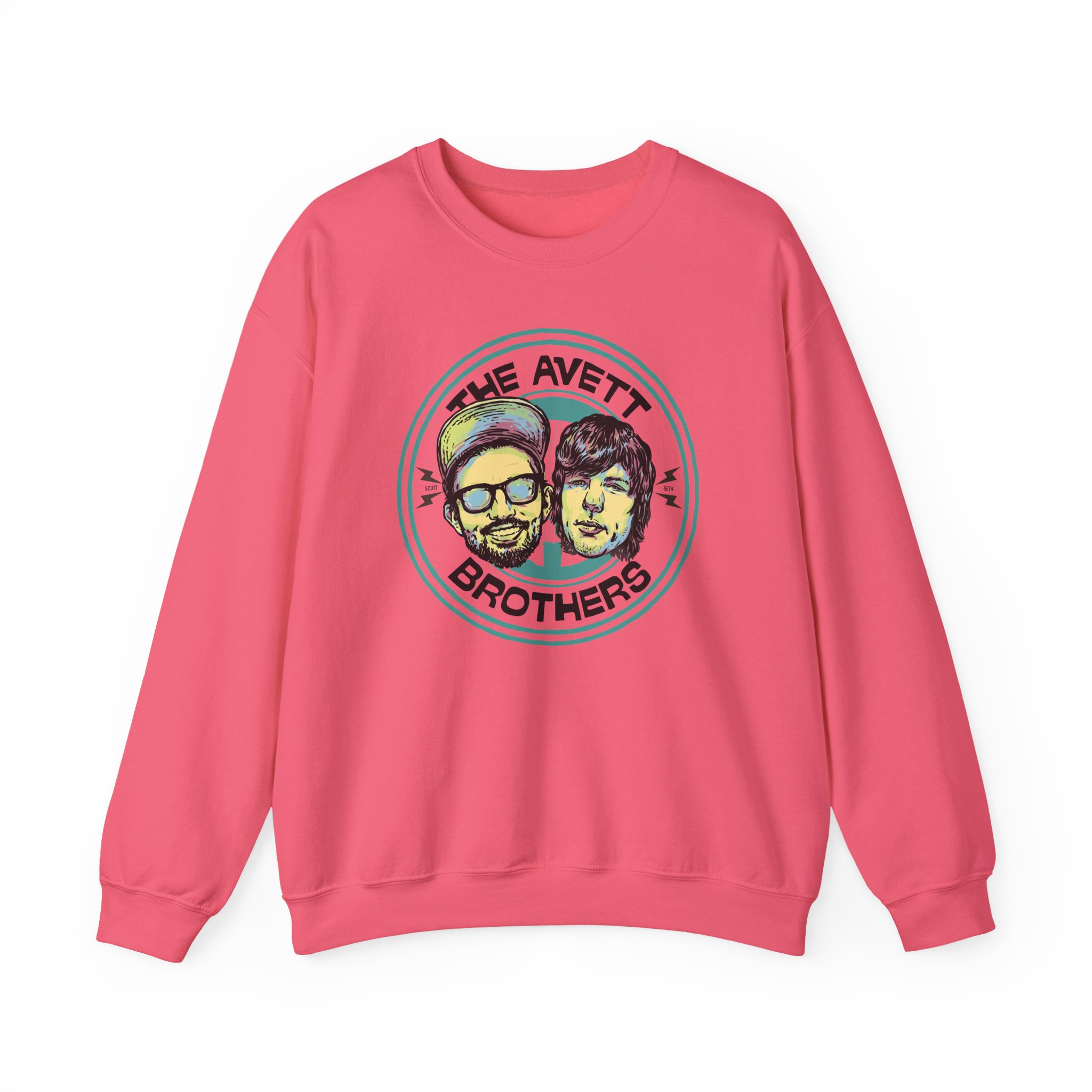 Avett Brothers Kid's Home Tour Unisex Heavy Blendâ„¢ Crewneck Sweatshirt