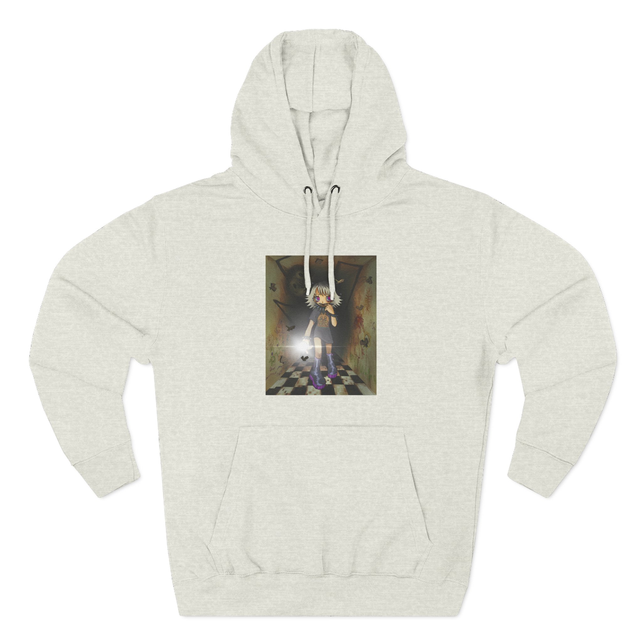 Izzzyzzz Three-Panel Fleece Hoodie
