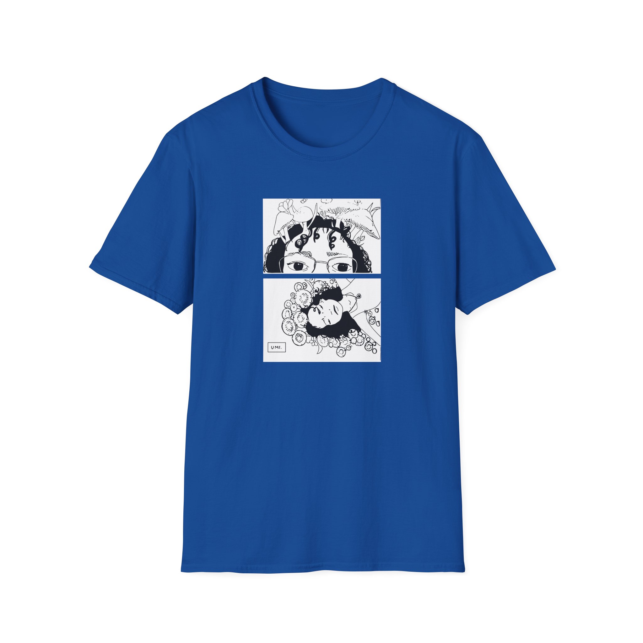 Umi Drawing Unisex Softstyle T-Shirt
