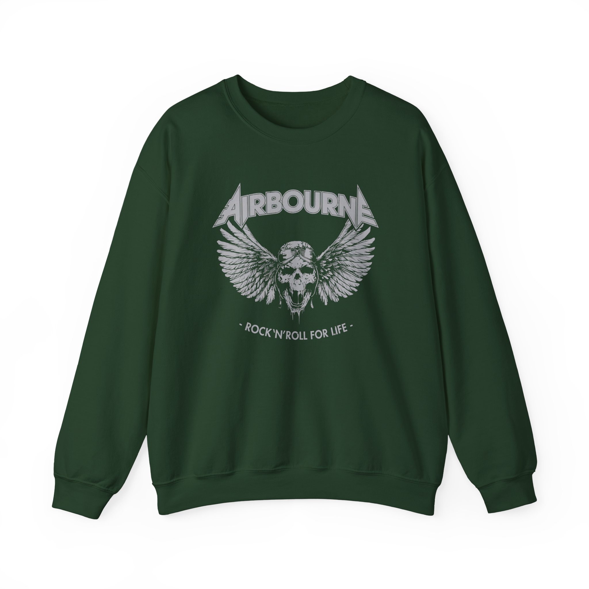 Airbourne - Rock N Roll for Life Unisex Heavy Blendâ„¢ Crewneck Sweatshirt