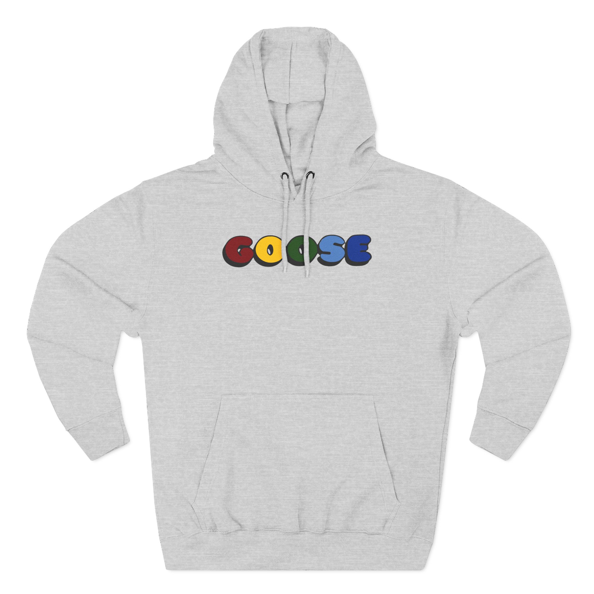 Goose Three-Panel Fleece Hoodie