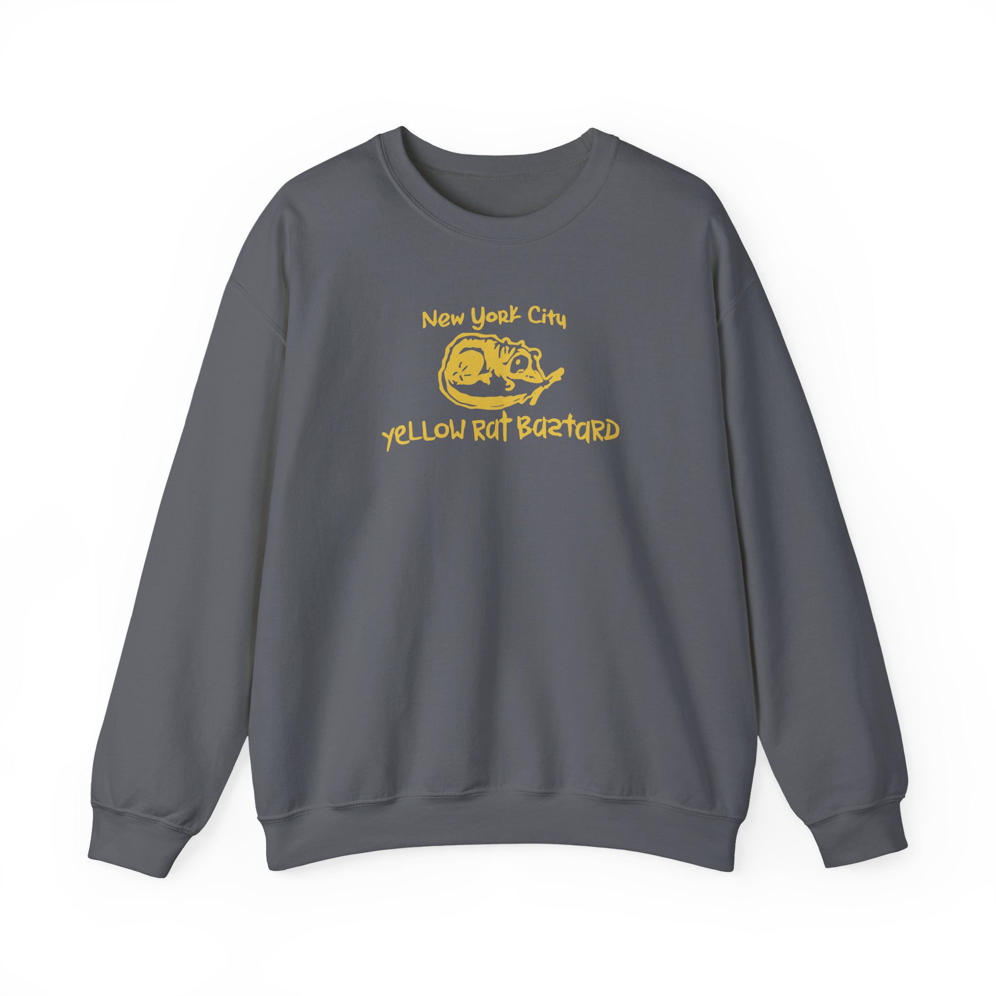 Ishowspeed John Galt Nyc Yellow Rat Bastard Unisex Heavy Blendâ„¢ Crewneck Sweatshirt