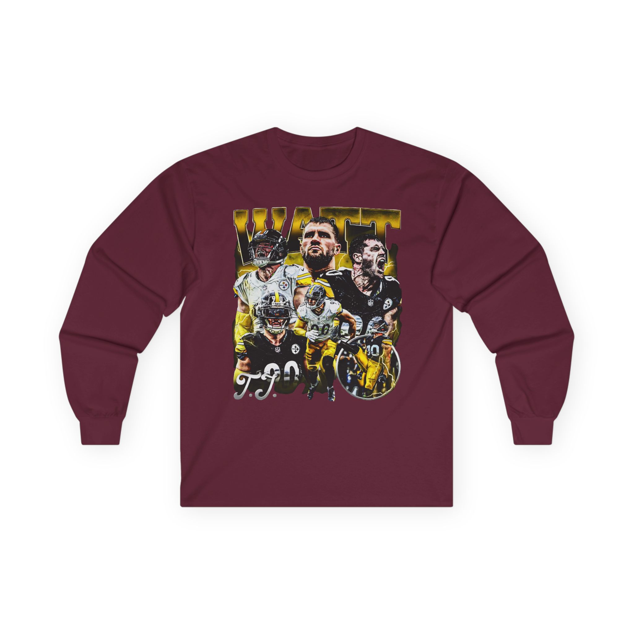 Tj Watt Unisex Ultra Cotton Long Sleeve Tee