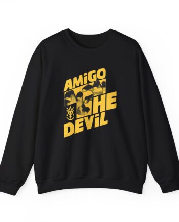 Heres Amigo the Devil Unisex Heavy Blend™ Crewneck Sweatshirt