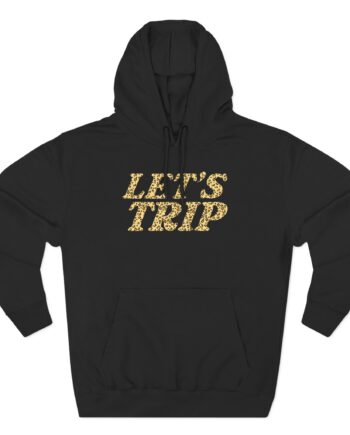 Sturniolo Triplets Let's Trip Cheetah Three-Panel Fleece Hoodie