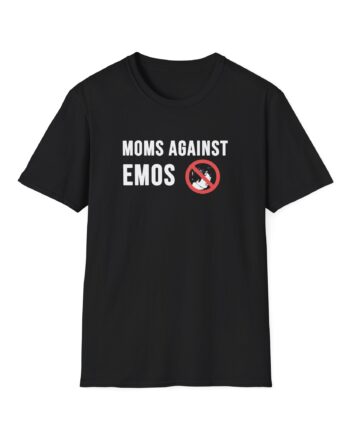 Jake & Johnnie Moms Against Emos Unisex Softstyle T-Shirt